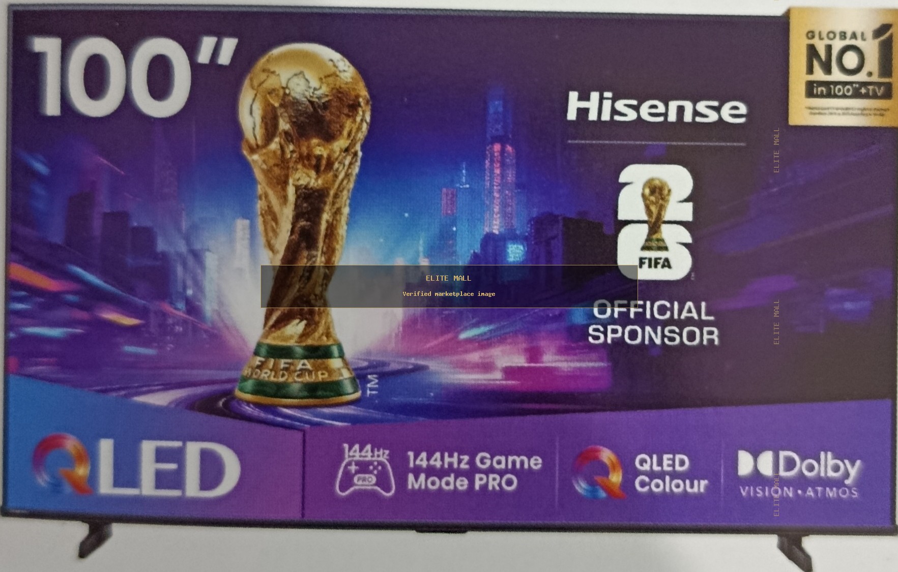 100'' LED 144HZ VRR QLED GamingTV
