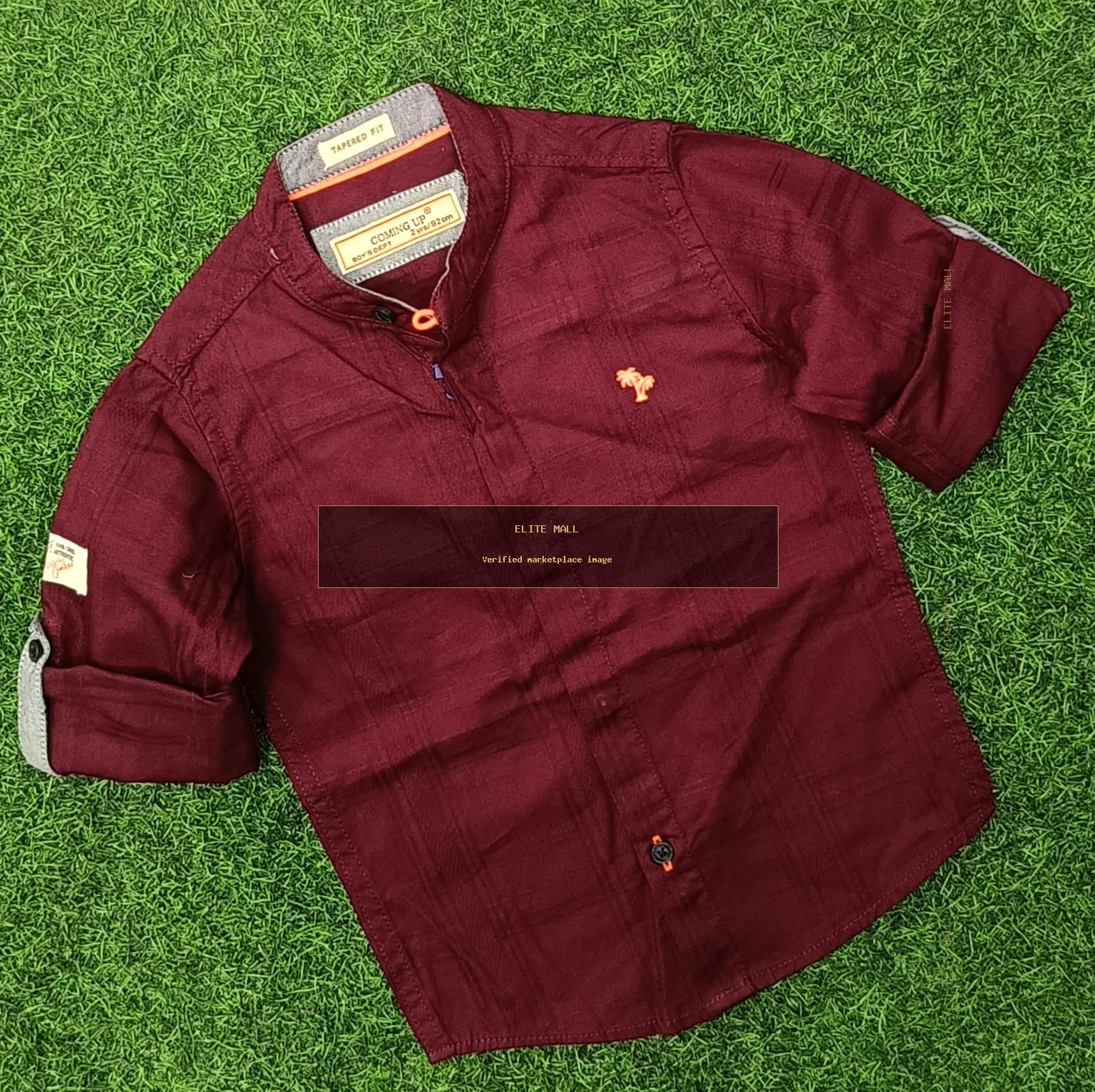 Boys Tapered Fit Checked Shirt