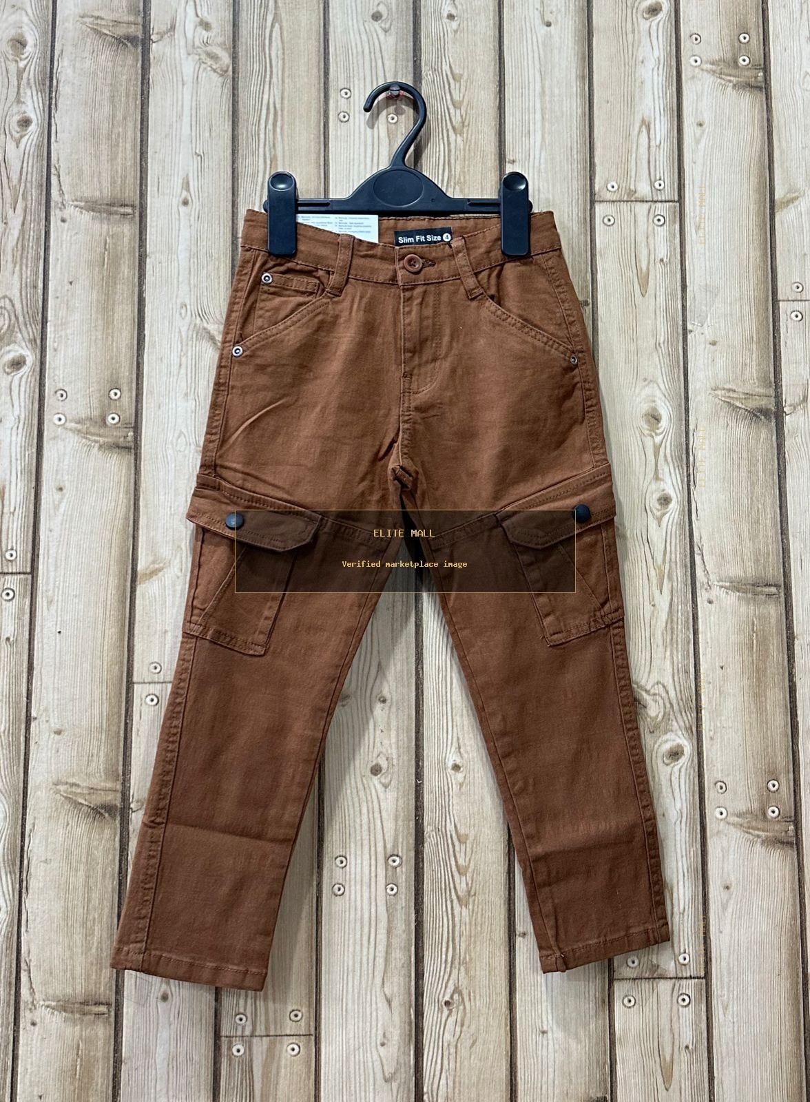 Slim Fit Cargo Trousers
