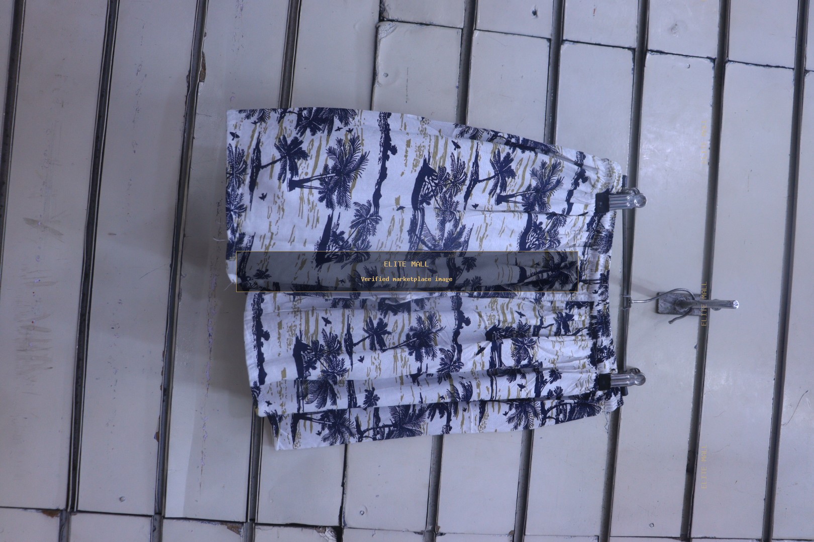 Tropical Palm Tree Print Shorts from CHAMPION STYLES