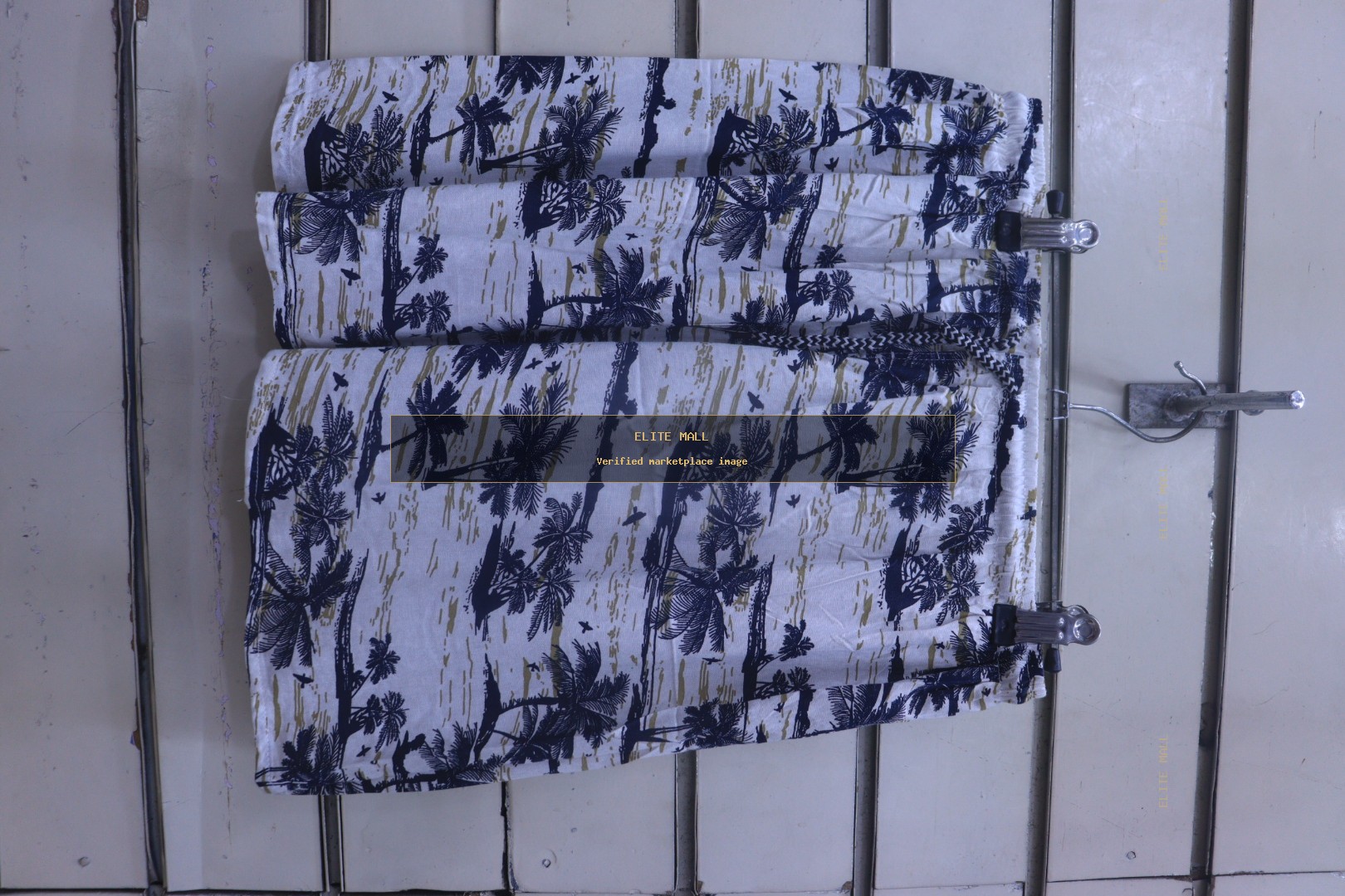 Tropical Palm Tree Print Shorts