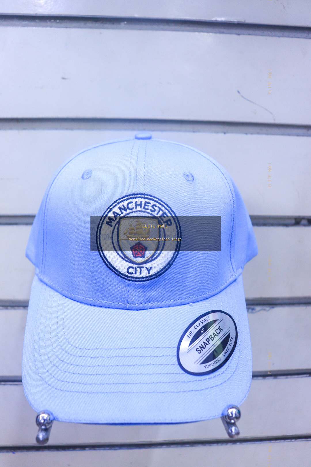Manchester City Light Blue Snapback Cap from CHAMPION STYLES