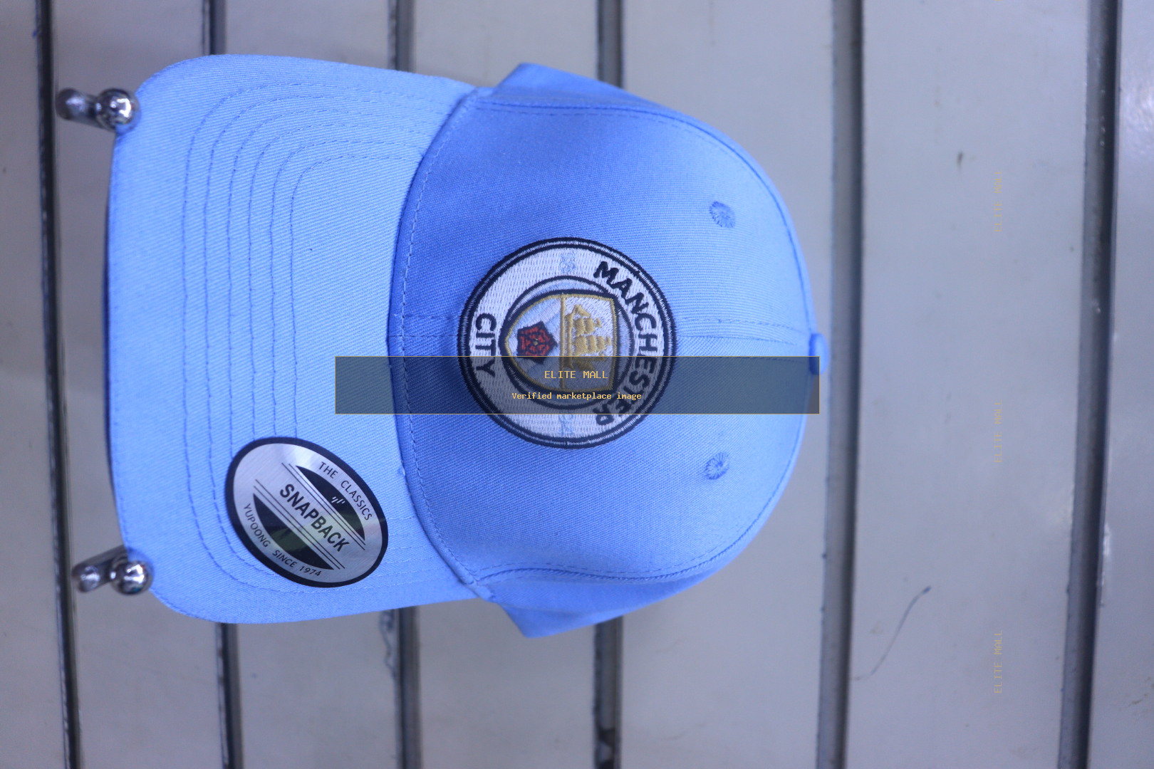 Manchester City Light Blue Snapback Cap
