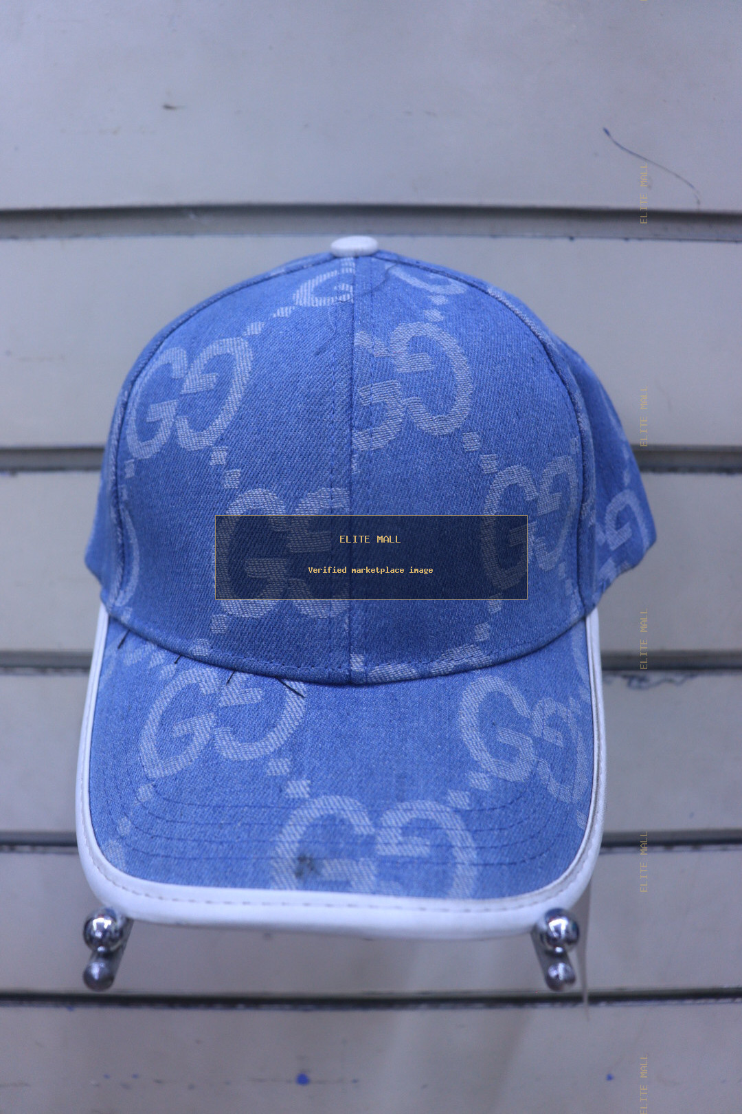 Gucci Monogram Denim Cap from CHAMPION STYLES