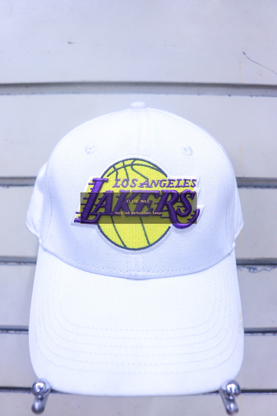 Los Angeles Lakers White Cap from CHAMPION STYLES