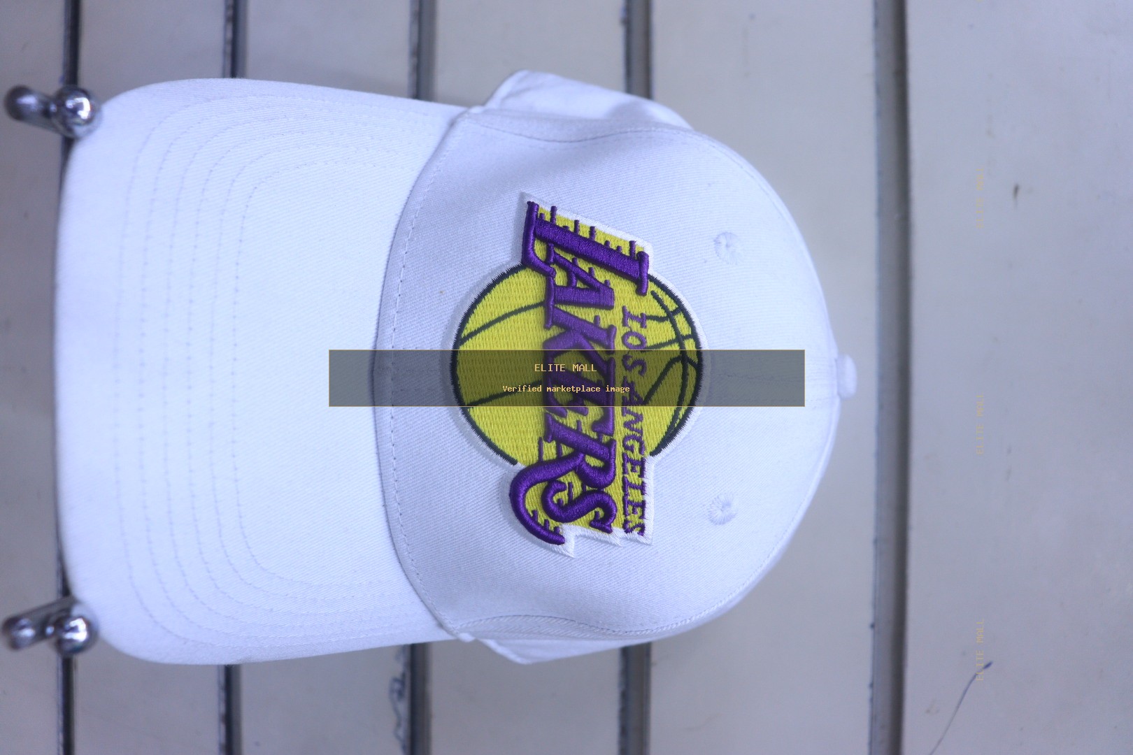 Los Angeles Lakers White Cap