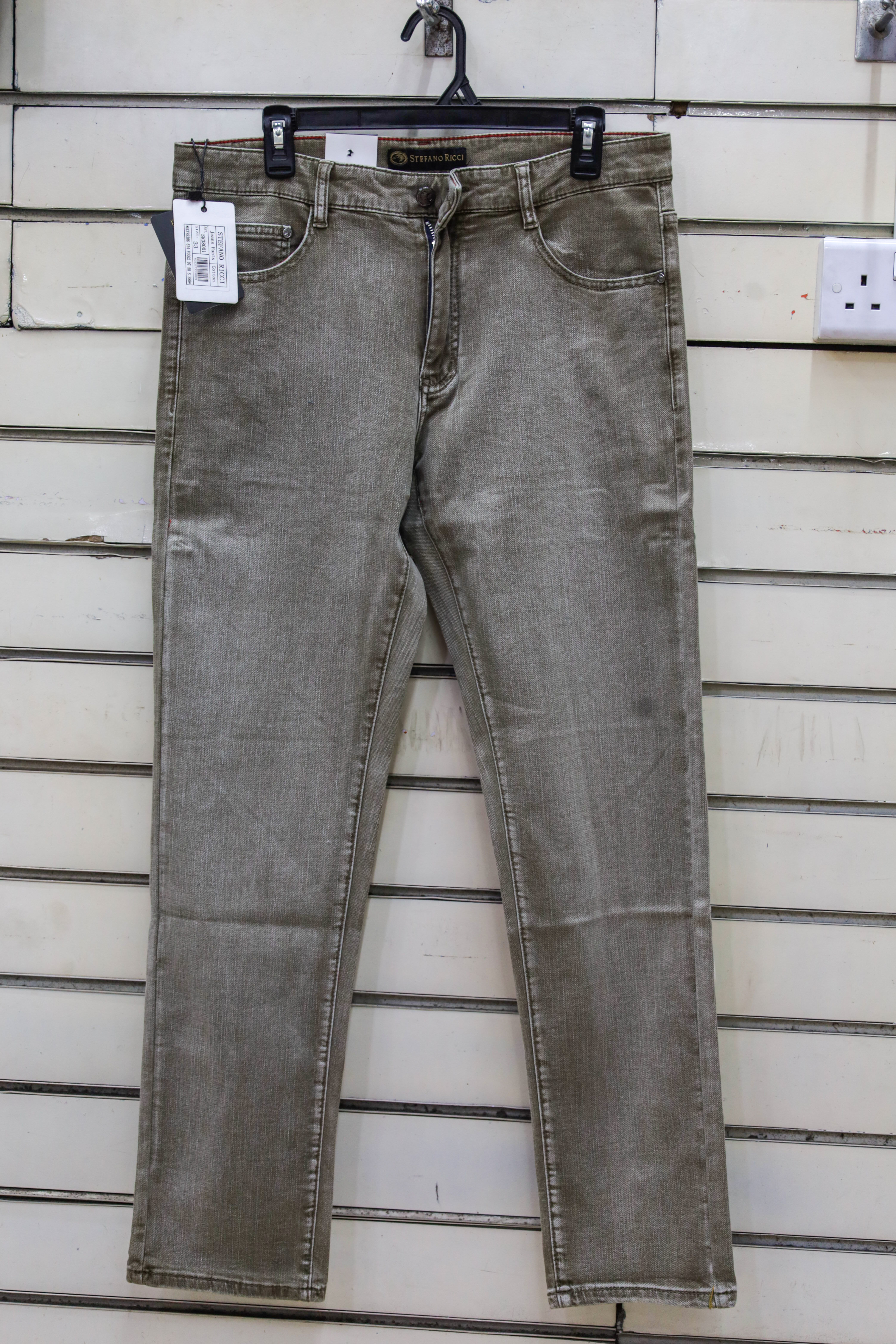 Stefano Ricci Pure Cotton Jeans from CHAMPION STYLES