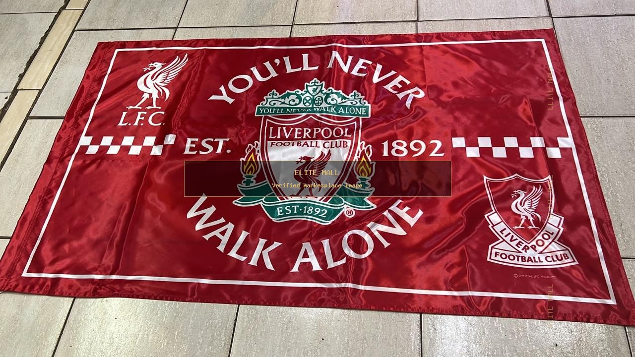 Liverpool FC Official Merchandise Flag