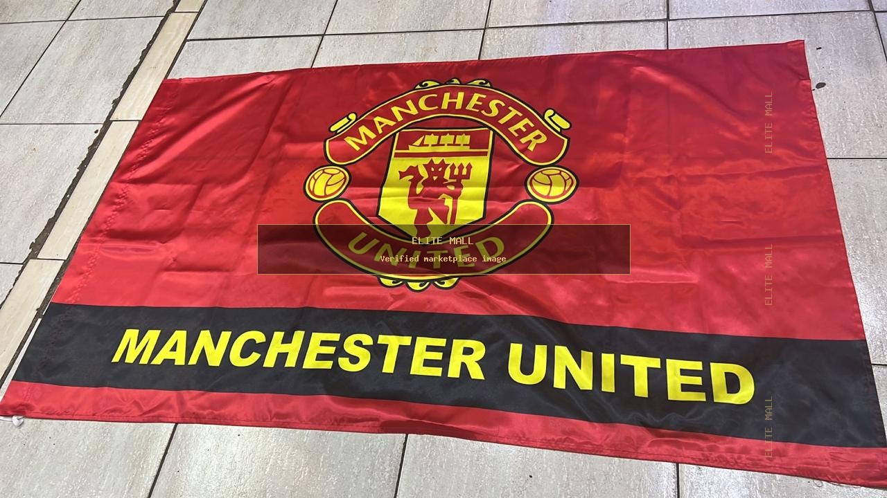 Manchester United Official Merchandise Flag