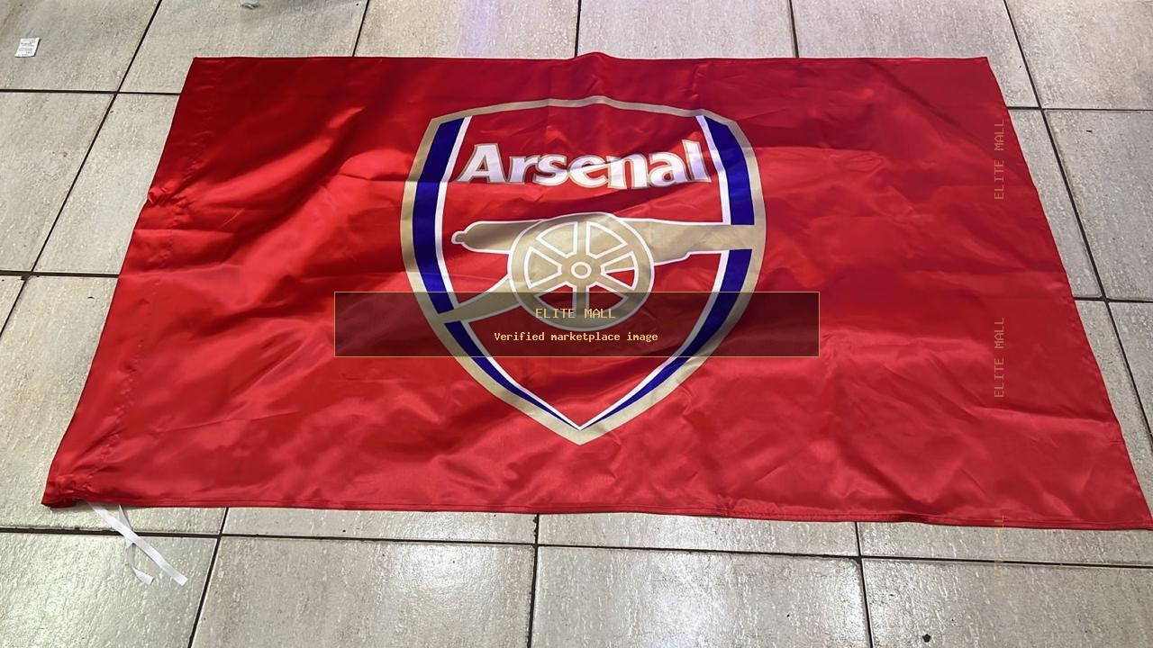 Arsenal FC Official Merchandise Flag