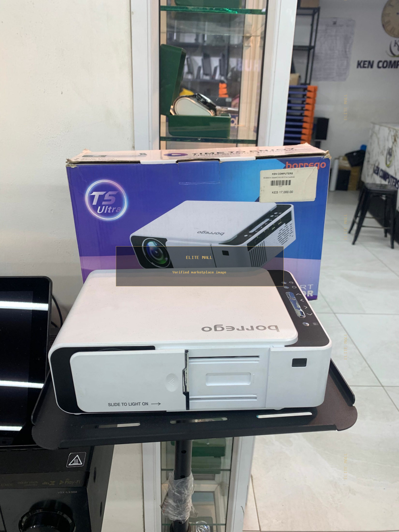 Borrego T5 Ultra Smart Projector from Ken Computers