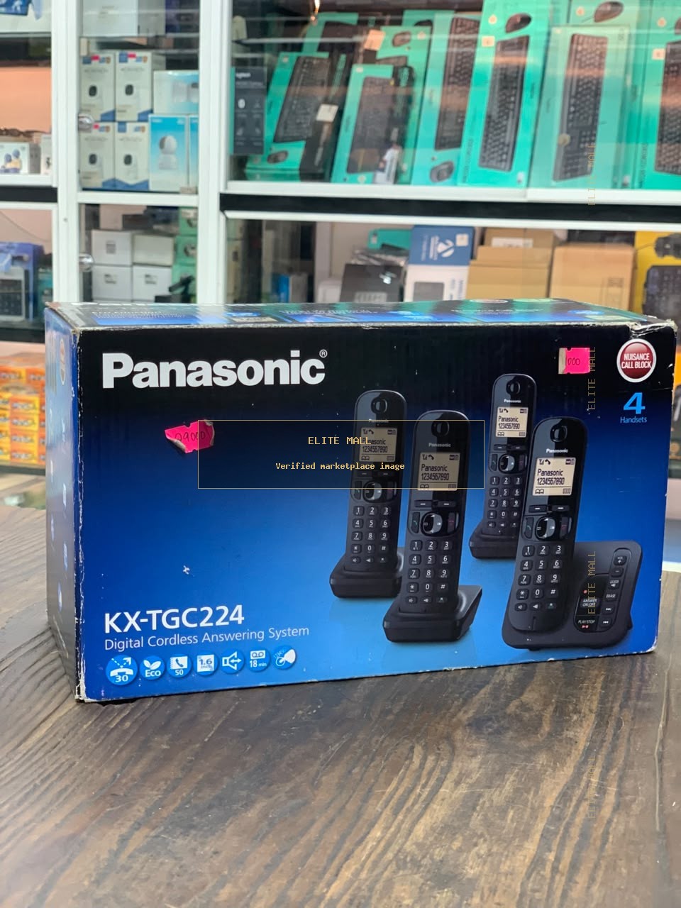 Panasonic KX-TGC224 Digital Cordless Answering System from Ken Computers