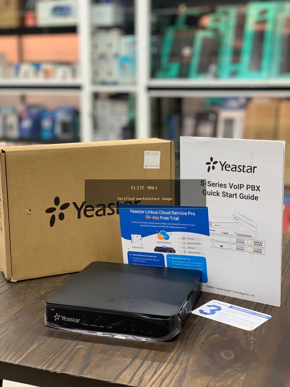 Yeastar S20 VoIP PBX System Bundle from Ken Computers