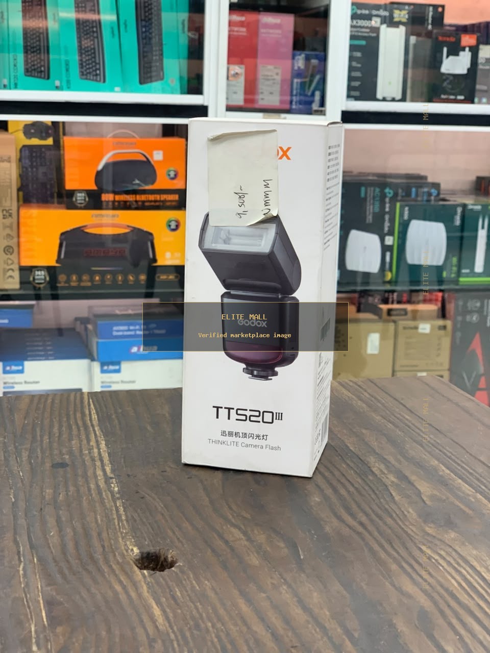 Godox TTS20III Camera Flash Packaging from Ken Computers