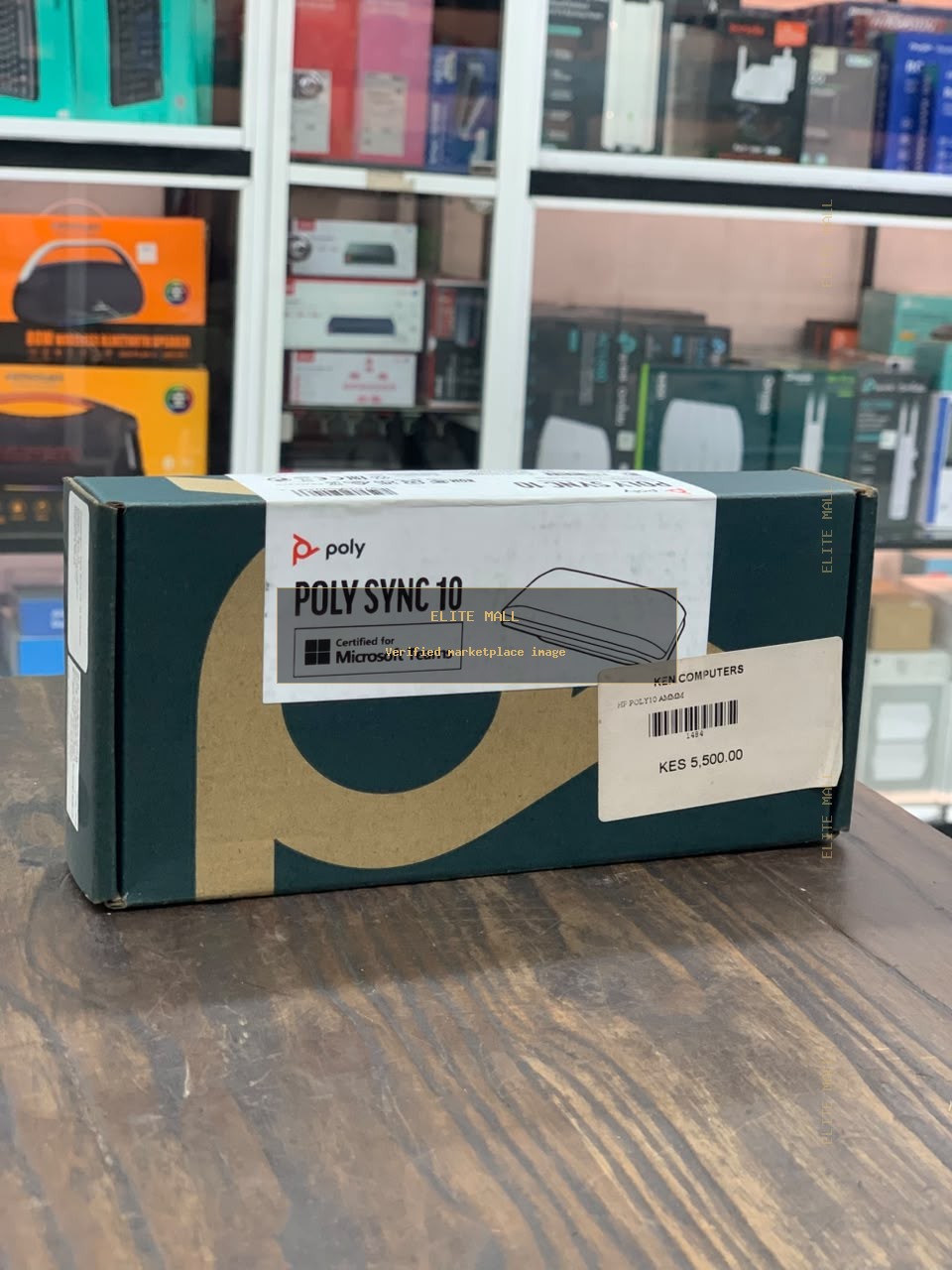 Poly Sync 10 Speakerphone Packaging from Ken Computers