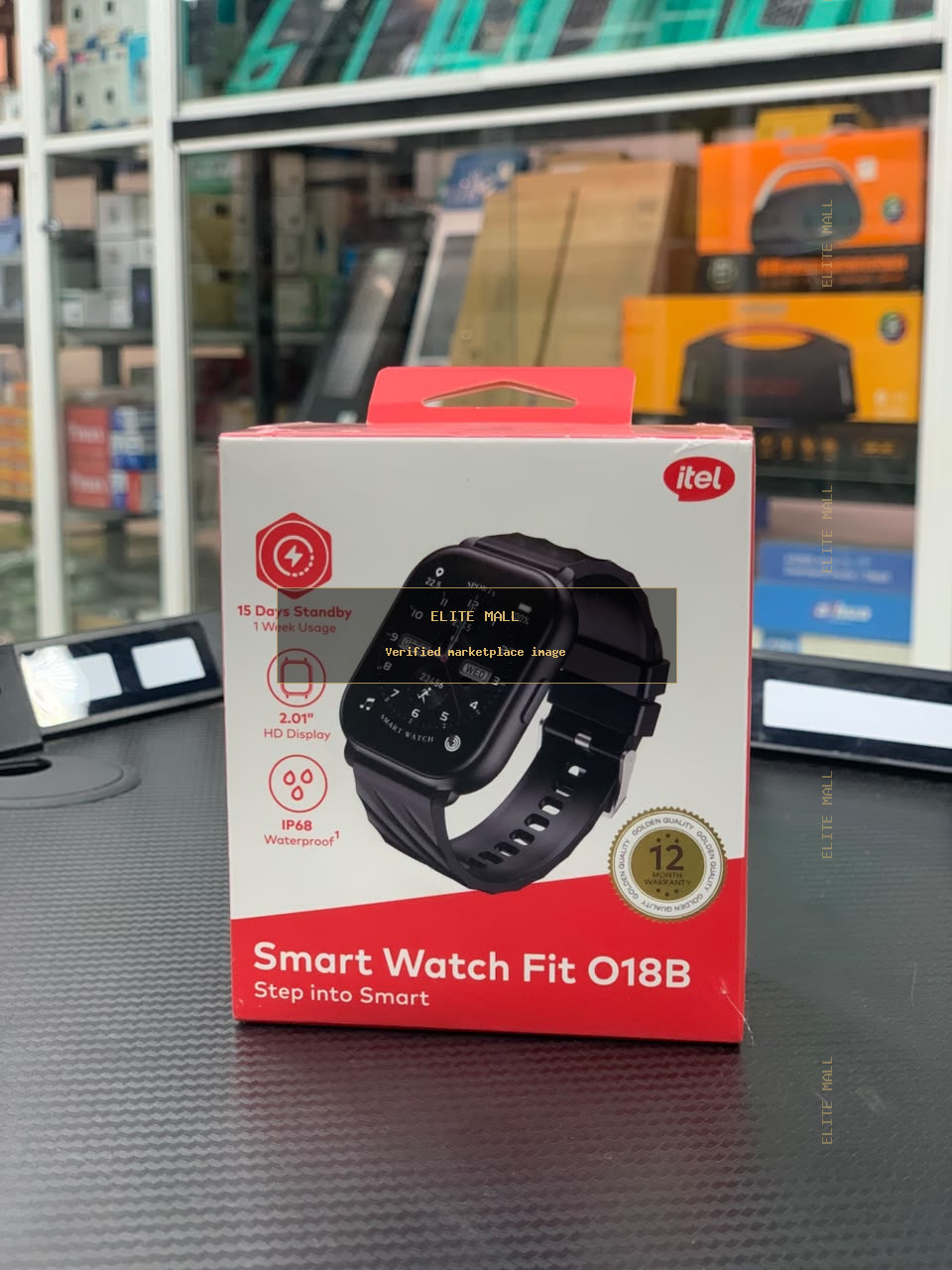 Itel Smart Watch Fit O18B Packaging from Ken Computers