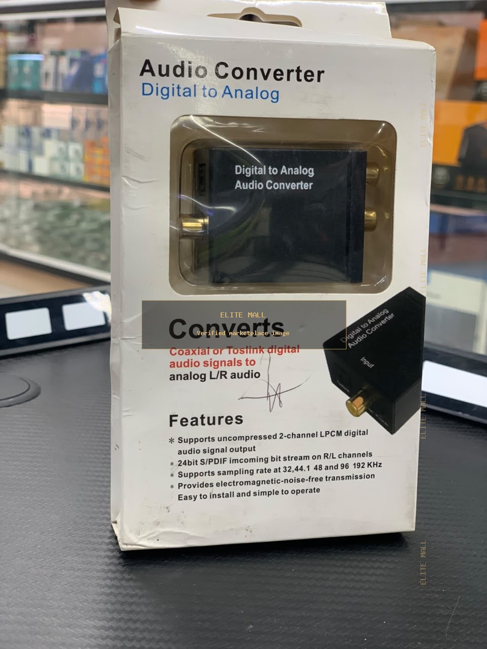 Digital to Analog Audio Converter Packaging from Ken Computers