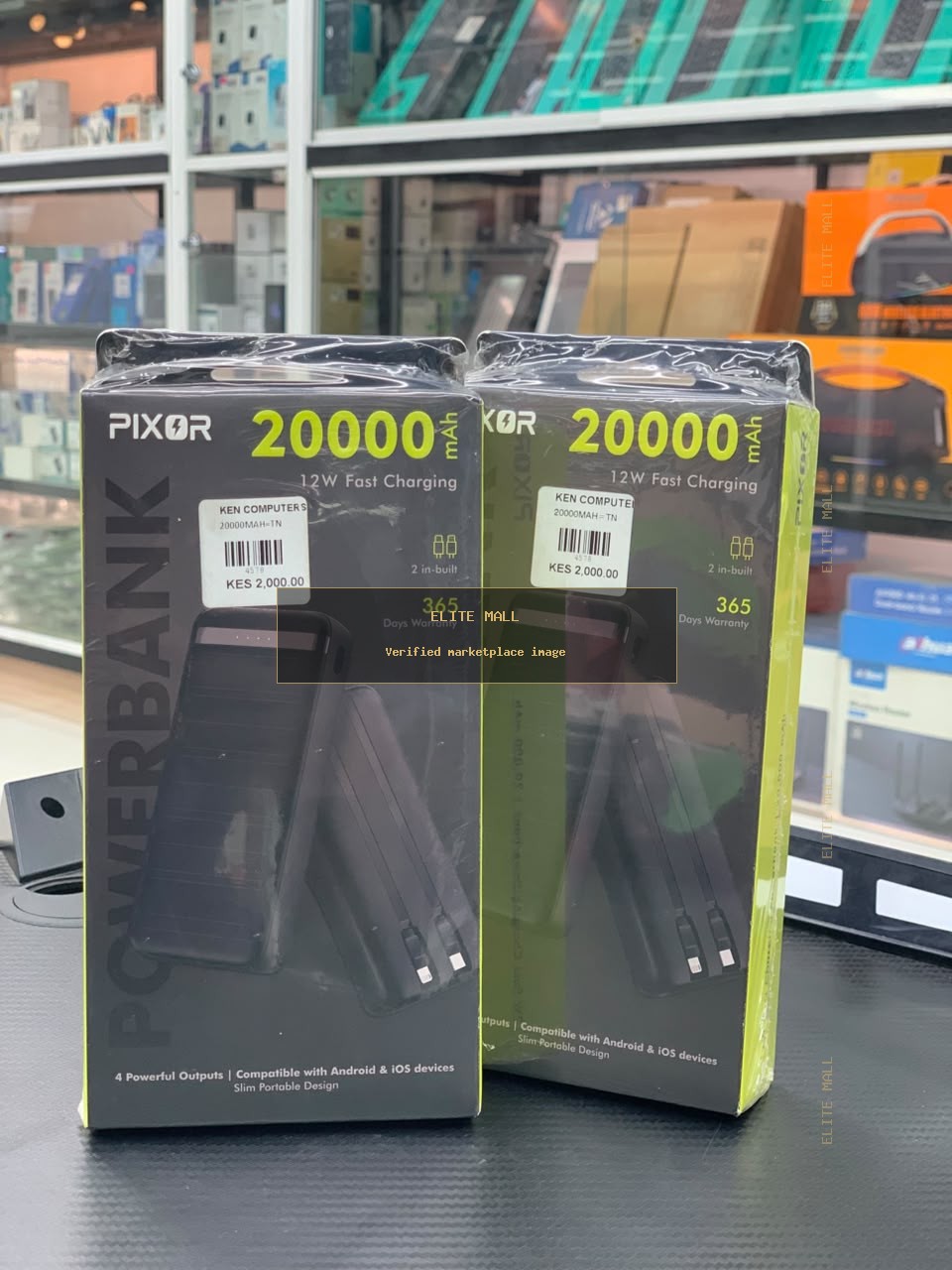 Pixor 20000mAh 12W Fast Charging Powerbank from Ken Computers