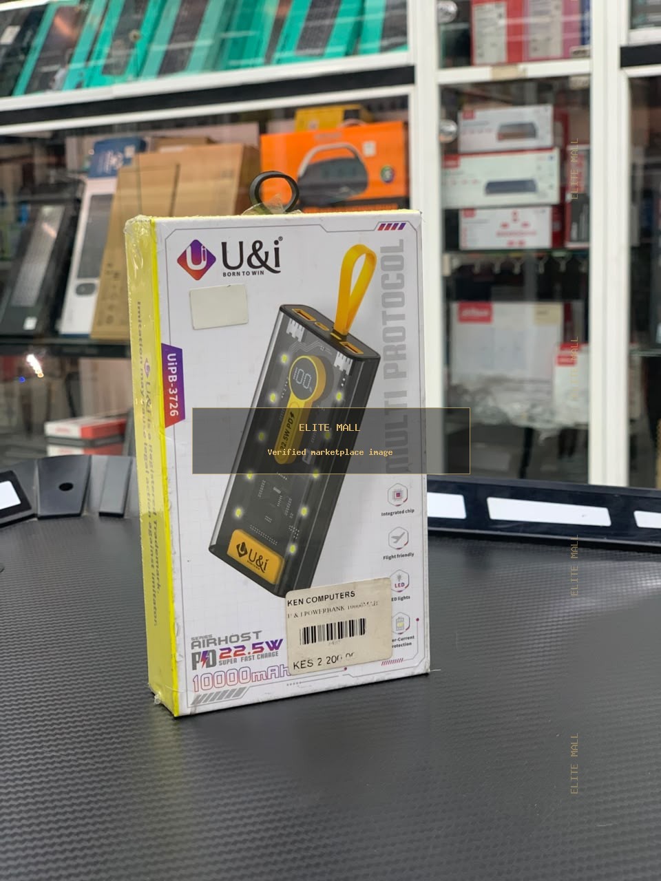 U&i Airhost Series 22.5W Super Fast Charge Power Bank 10000mAh from Ken Computers