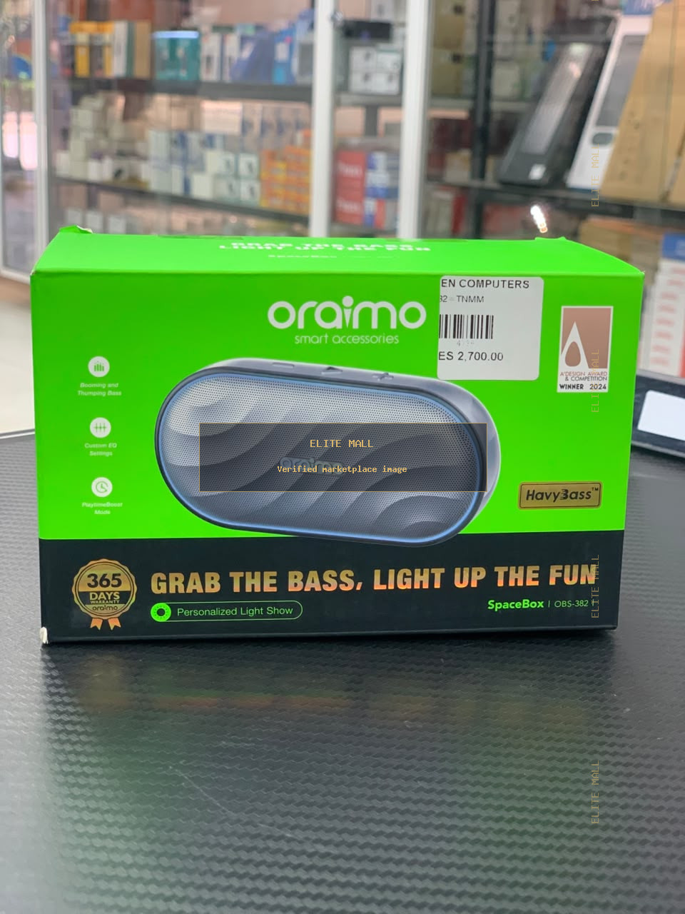 Oraimo SpaceBox OBS-382 Bluetooth Speaker from Ken Computers