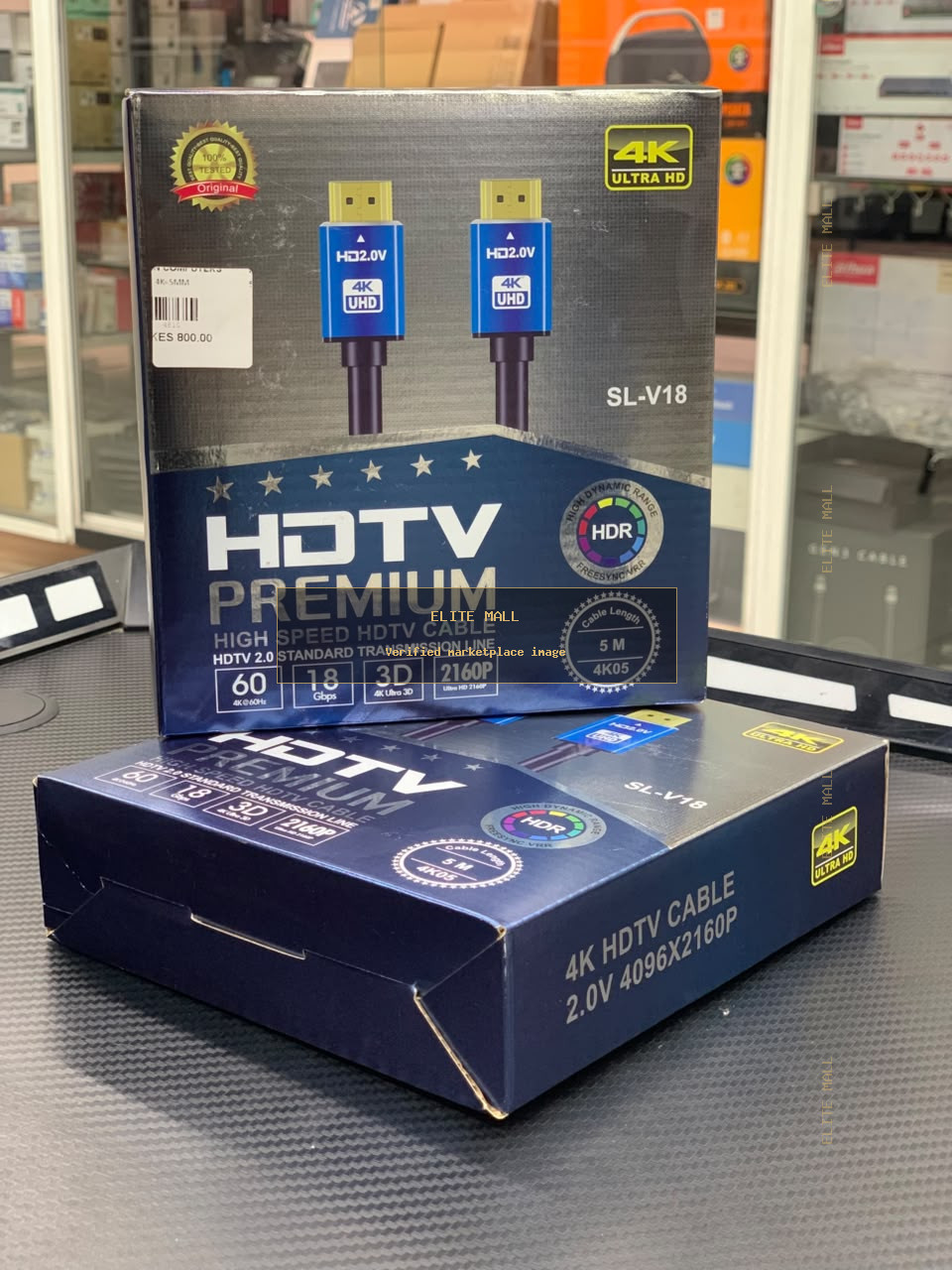 HDTV Premium High Speed 4K HDMI Cable 5M (SL-V18) from Ken Computers