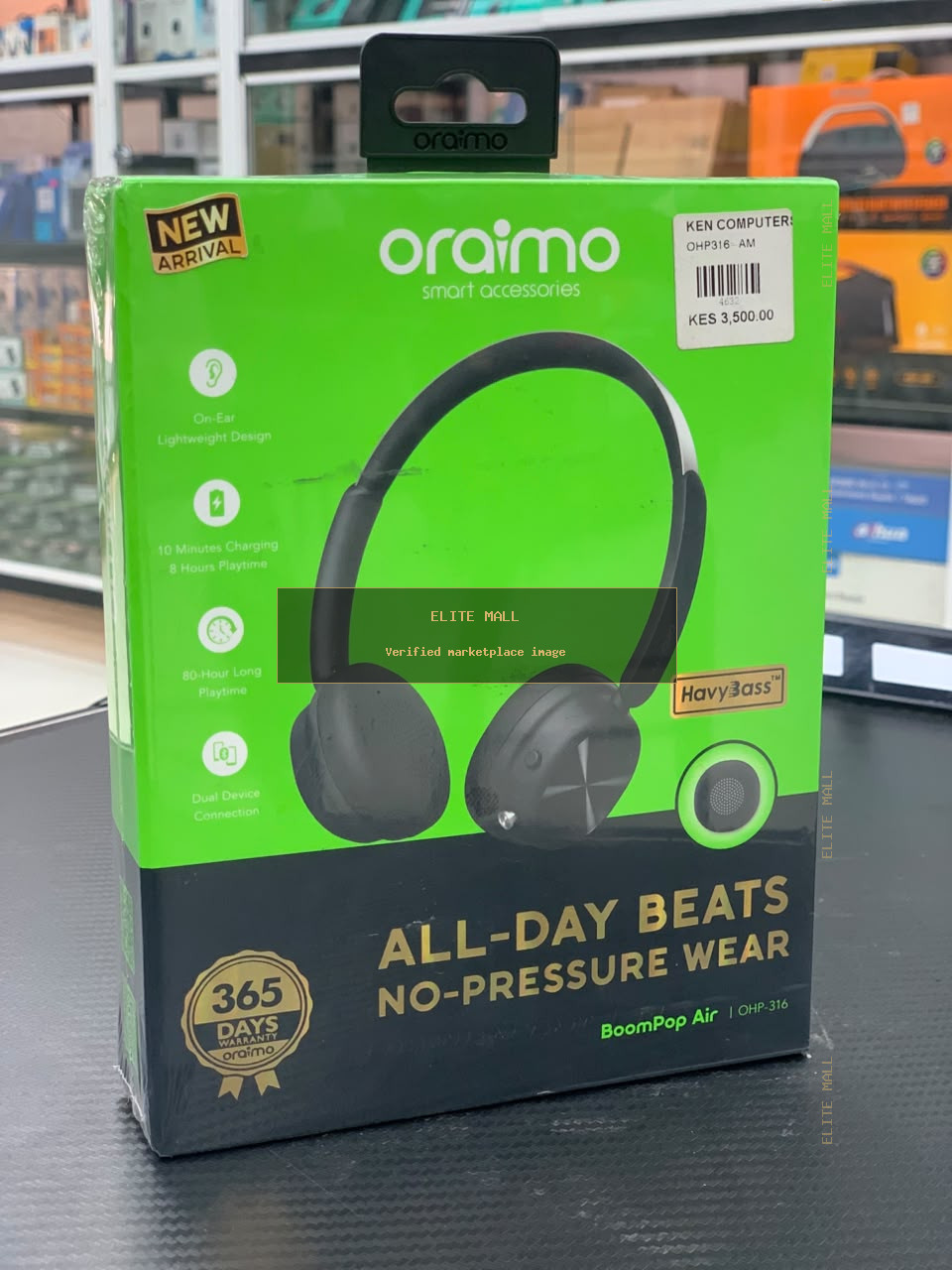 Oraimo BoomPop Air Wireless Headphones OHP-316 from Ken Computers