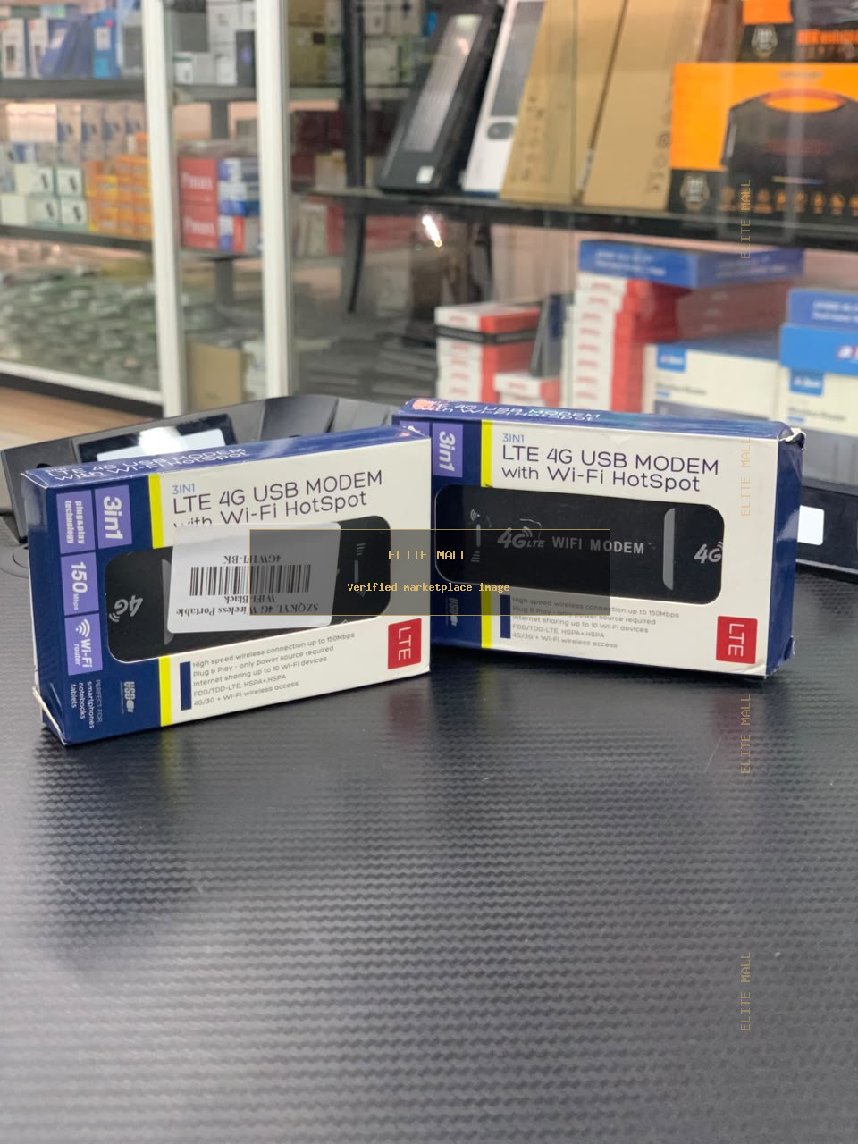 3IN1 LTE 4G USB Modem with Wi-Fi HotSpot