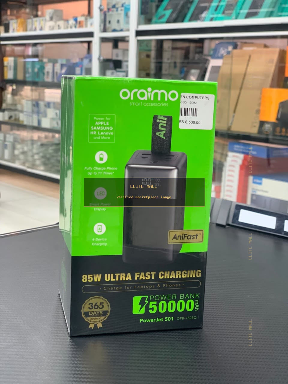 Oraimo PowerJet 501 Power Bank 50000mAh from Ken Computers