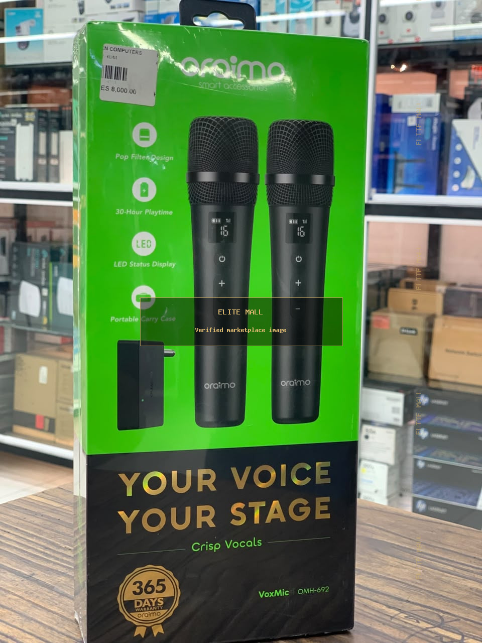 Oraimo VoxMic Wireless Microphone OMH-692