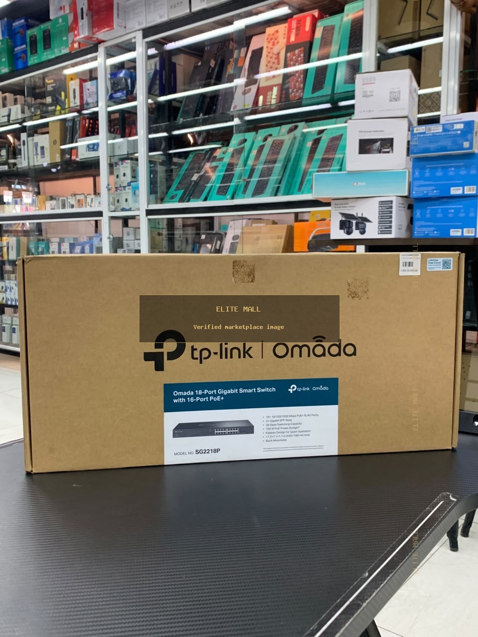TP-Link Omada 18-Port Gigabit Smart Switch with 16-Port PoE+ from Ken Computers