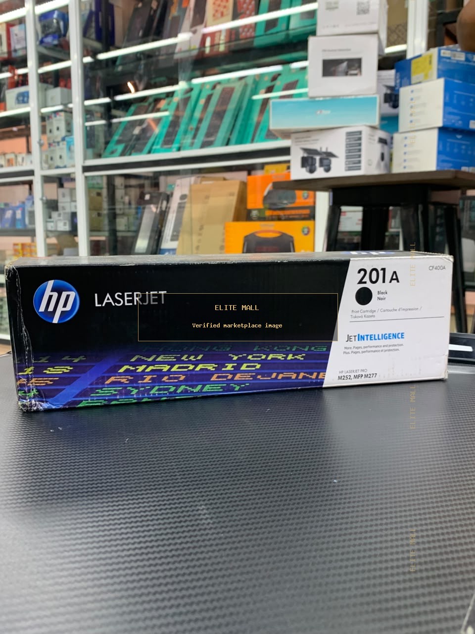 HP LaserJet 201A Black Toner Cartridge (CF400A) from Ken Computers