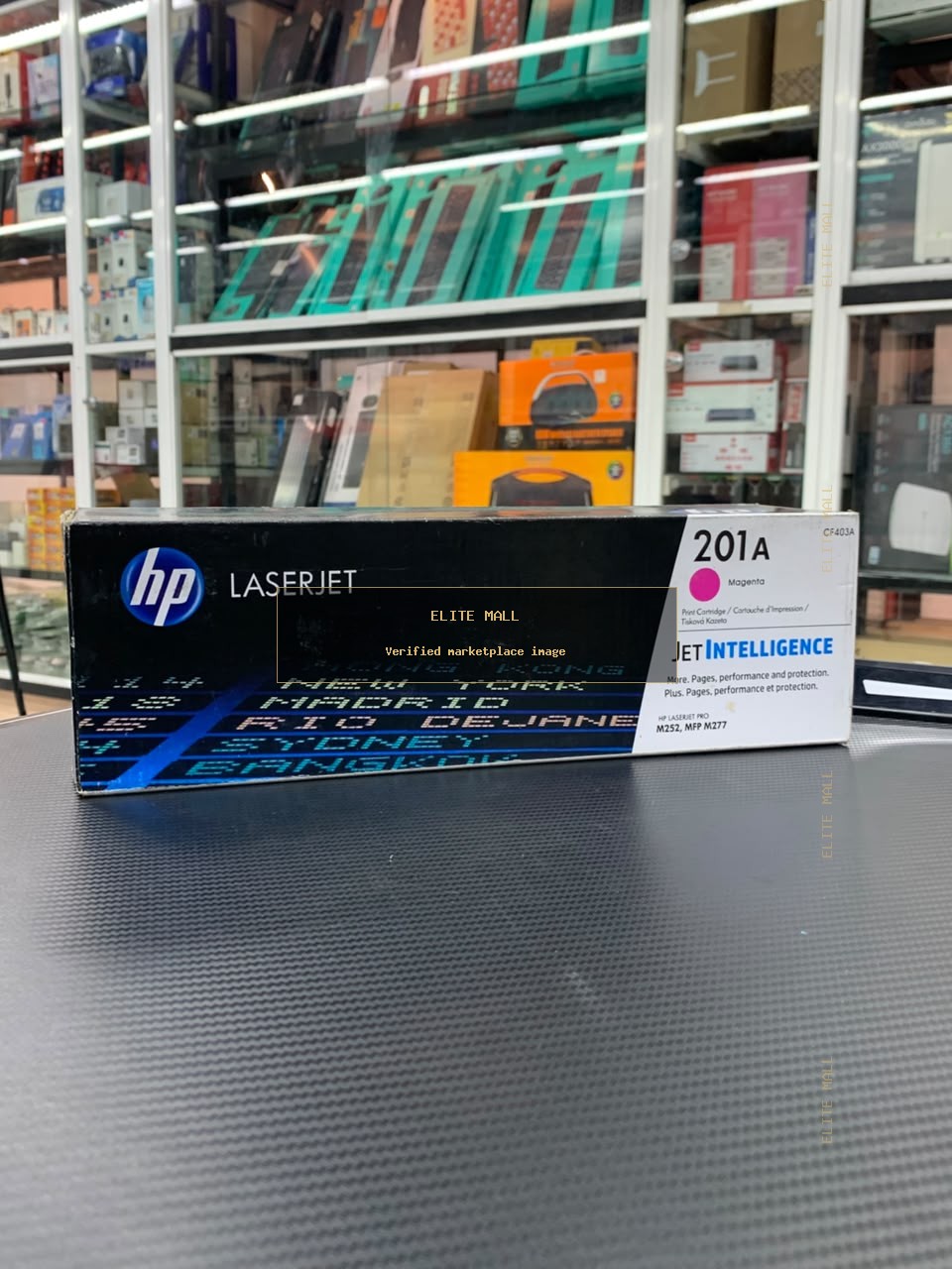 HP LaserJet 201A Magenta Toner Cartridge (CF403A) from Ken Computers