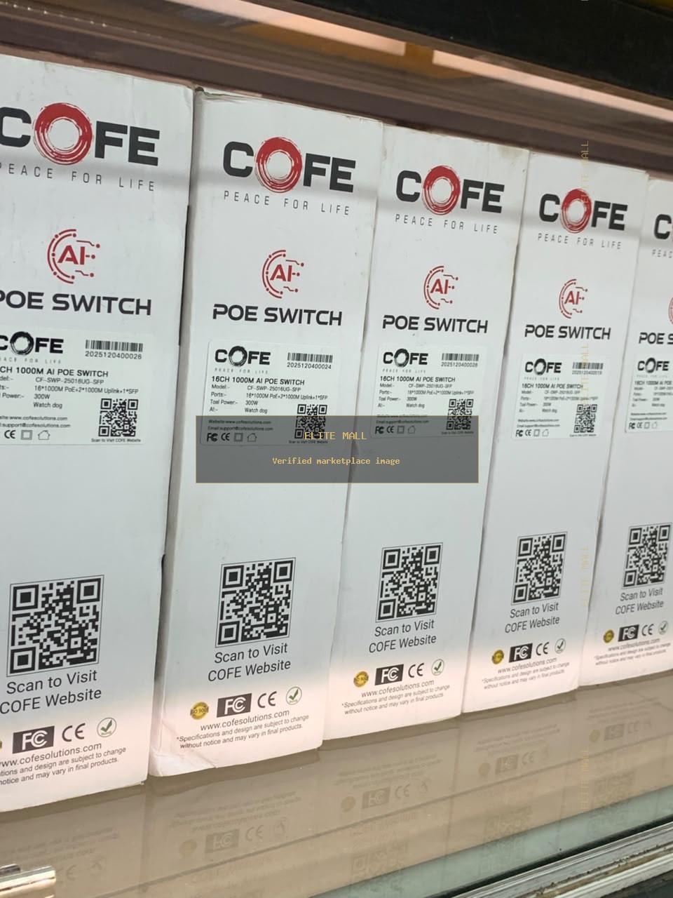 16CH 1000M AI POE Switch from Ken Computers