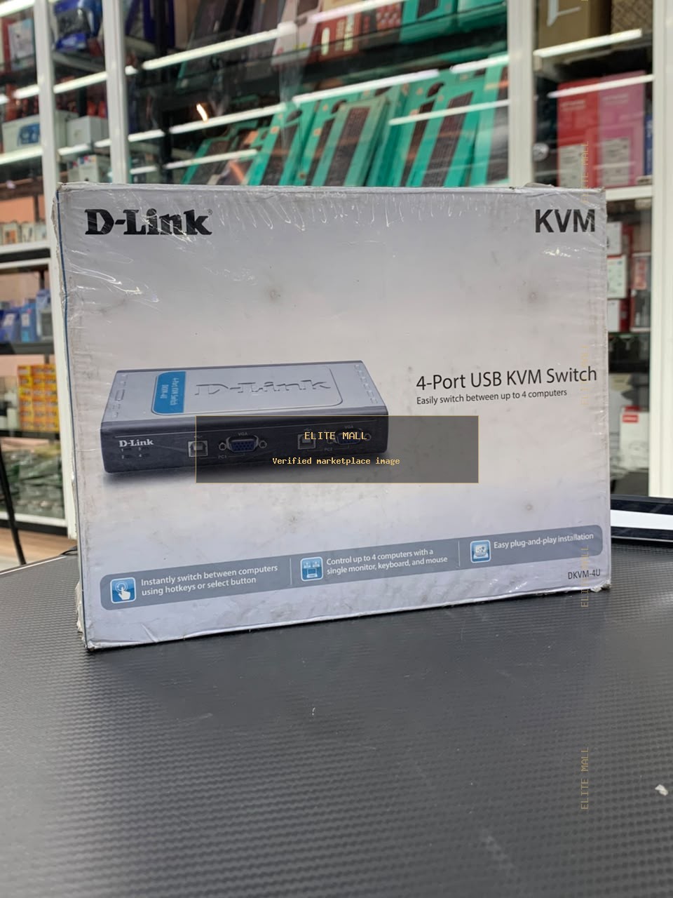 D-Link 4-Port USB KVM Switch from Ken Computers