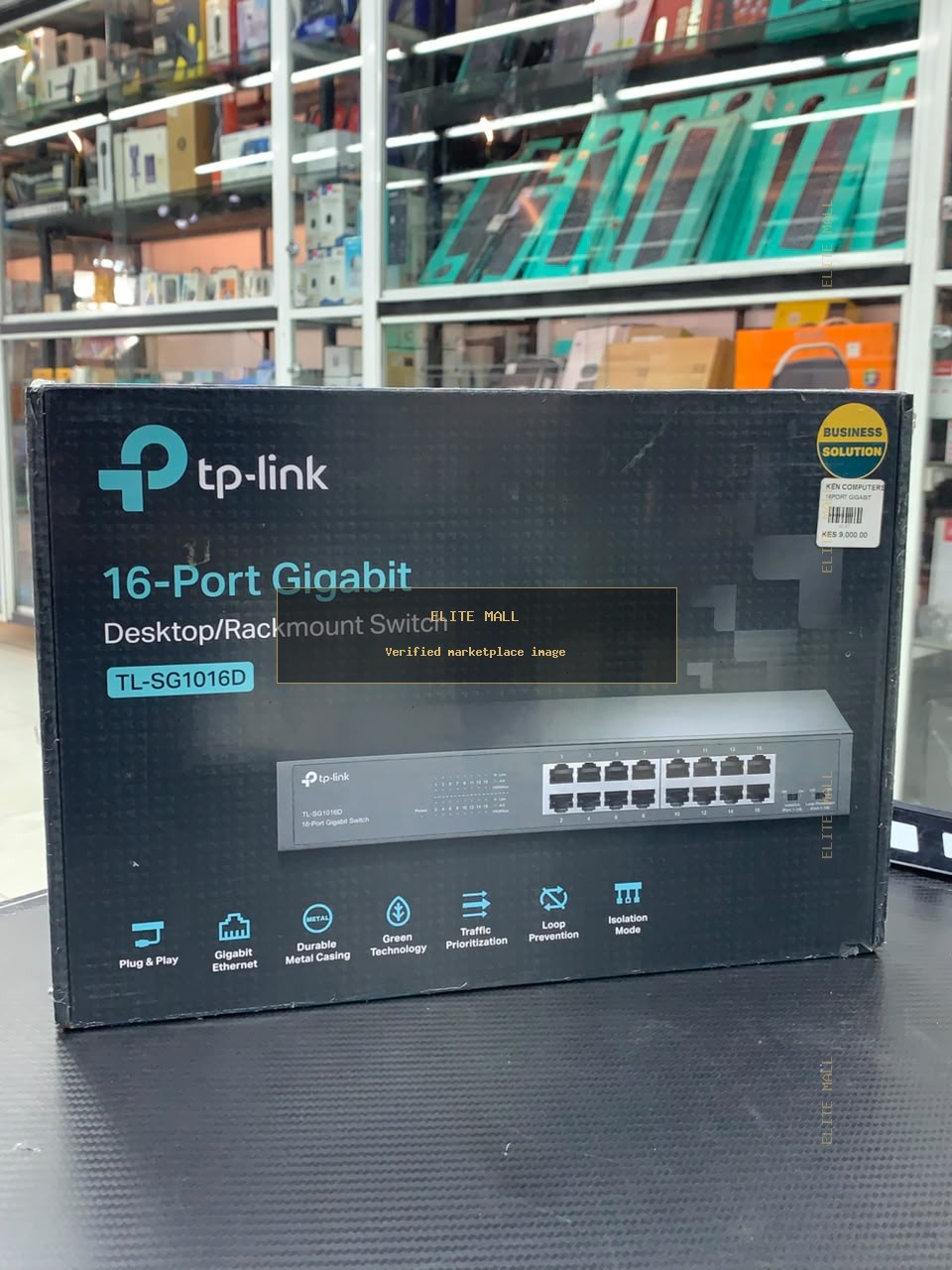 TL-SG1016D 16-Port Gigabit Desktop/Rackmount Switch from Ken Computers