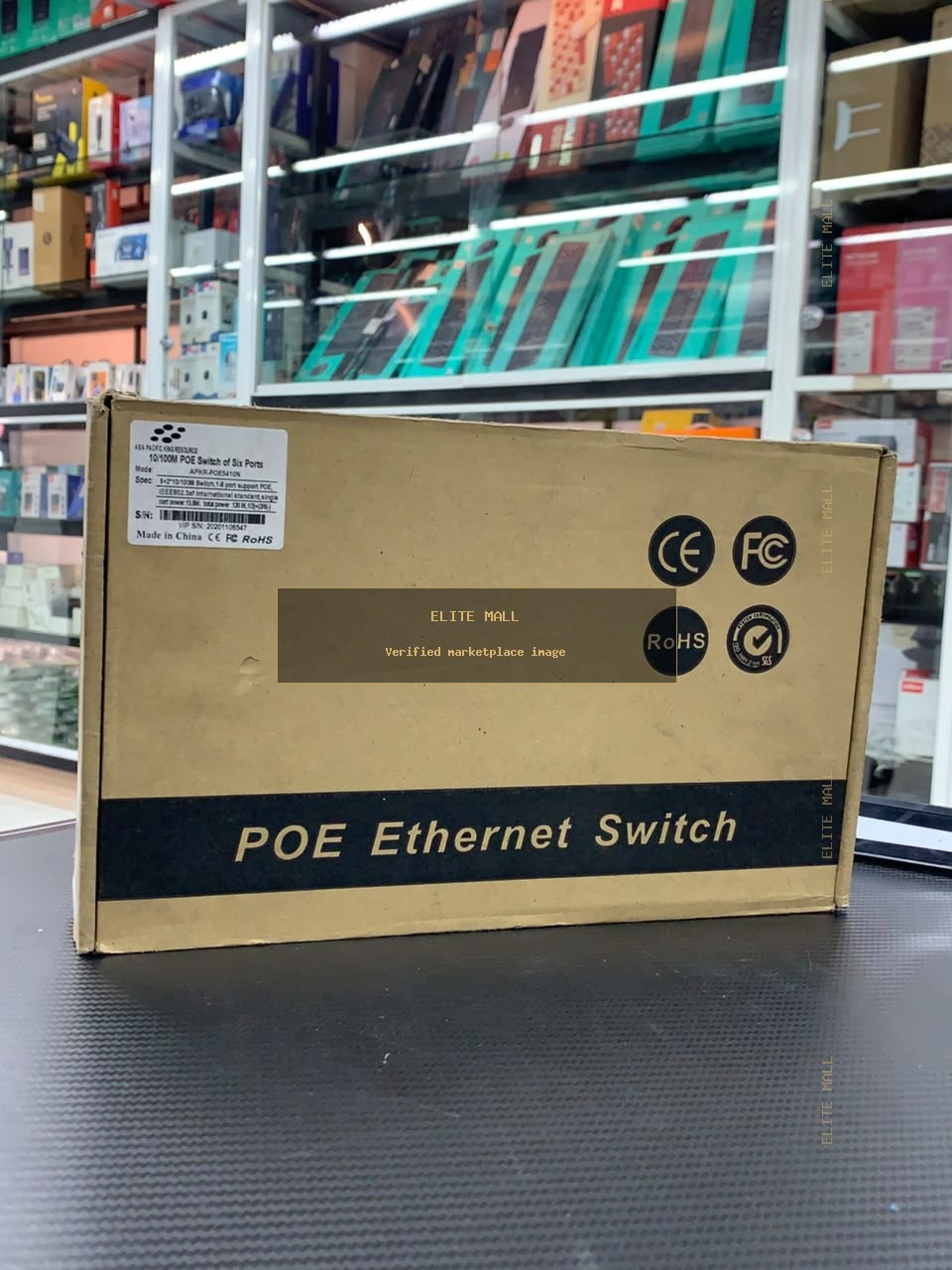 10/100M POE Switch of Six Ports from Ken Computers