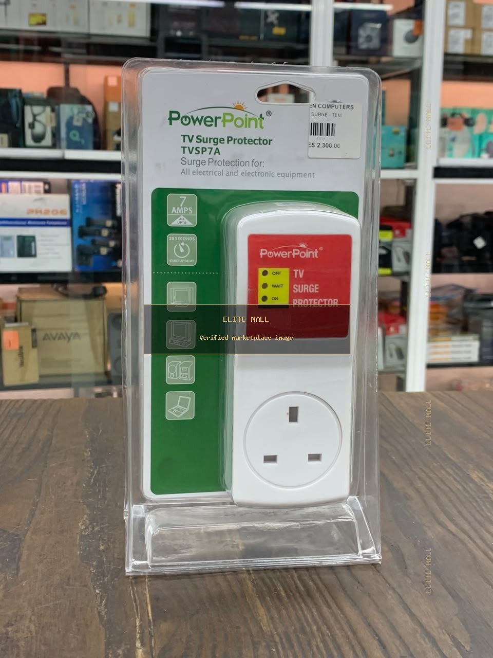 PowerPoint TV Surge Protector TVSP7A from Ken Computers