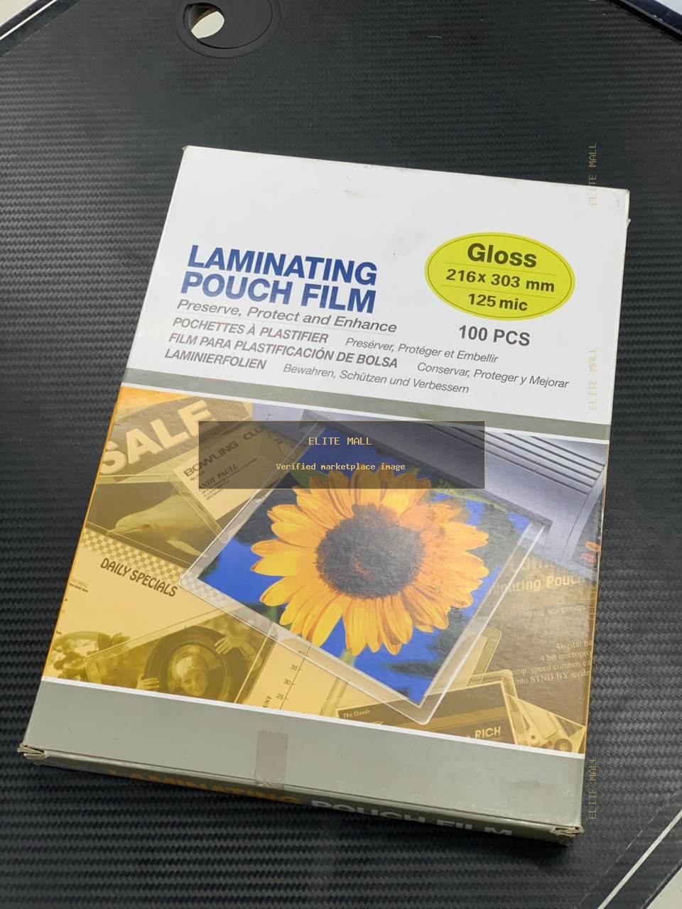 Gloss Laminating Pouch Film 216x303mm from Ken Computers