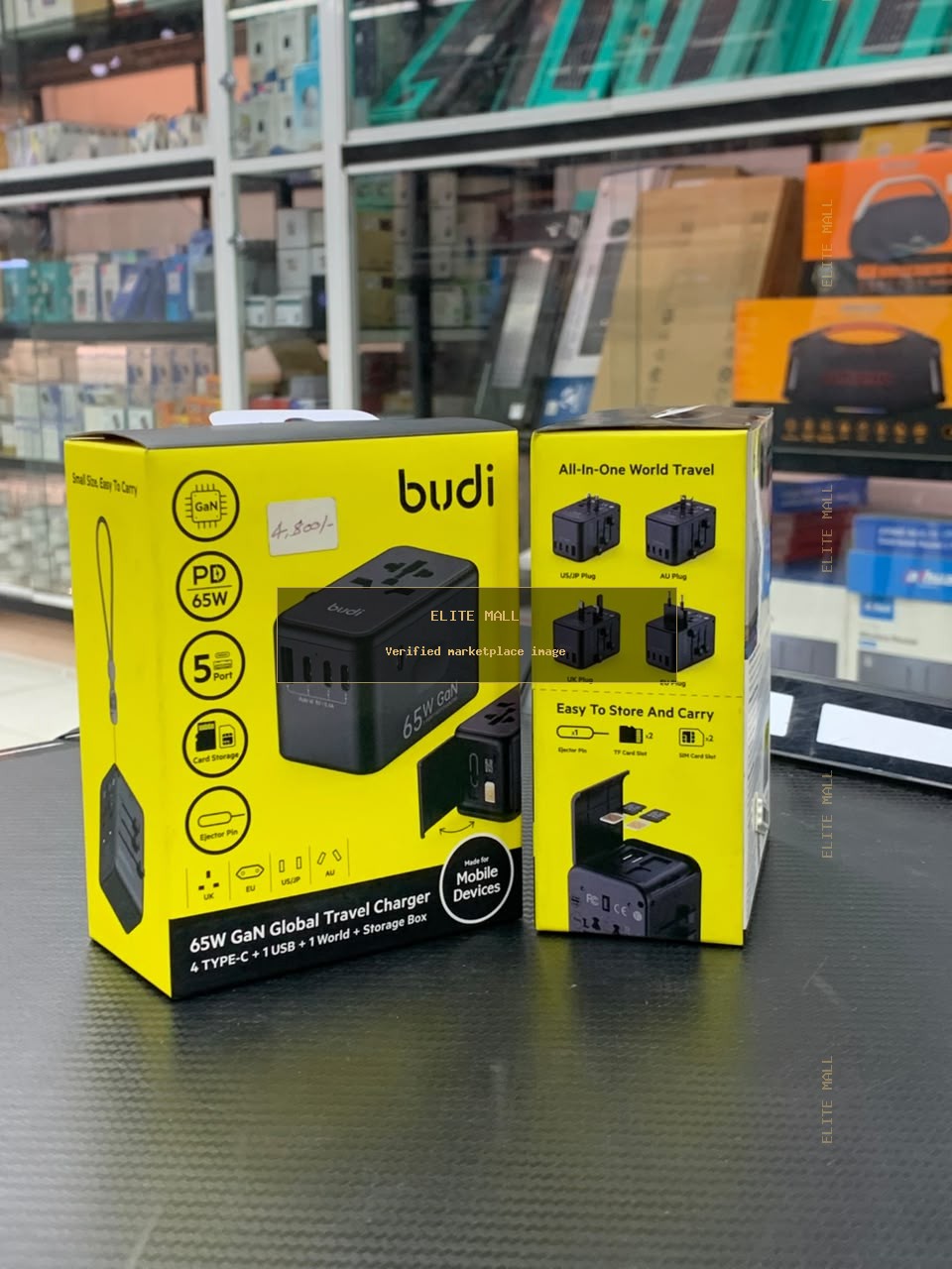 budi 65W GaN Global Travel Charger from Ken Computers