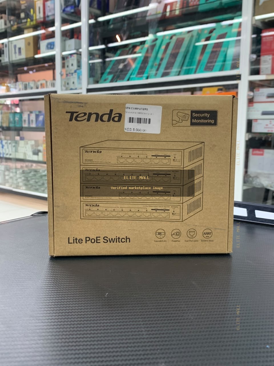 Tenda Lite PoE Switch S106P