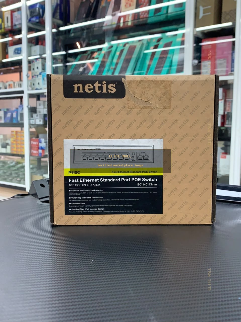 Netis P110C Fast Ethernet Standard POE Switch from Ken Computers