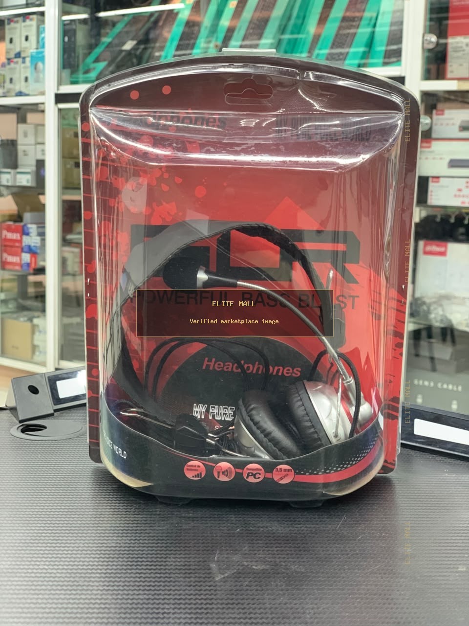 Powerful Bass Blast Headphones from Ken Computers