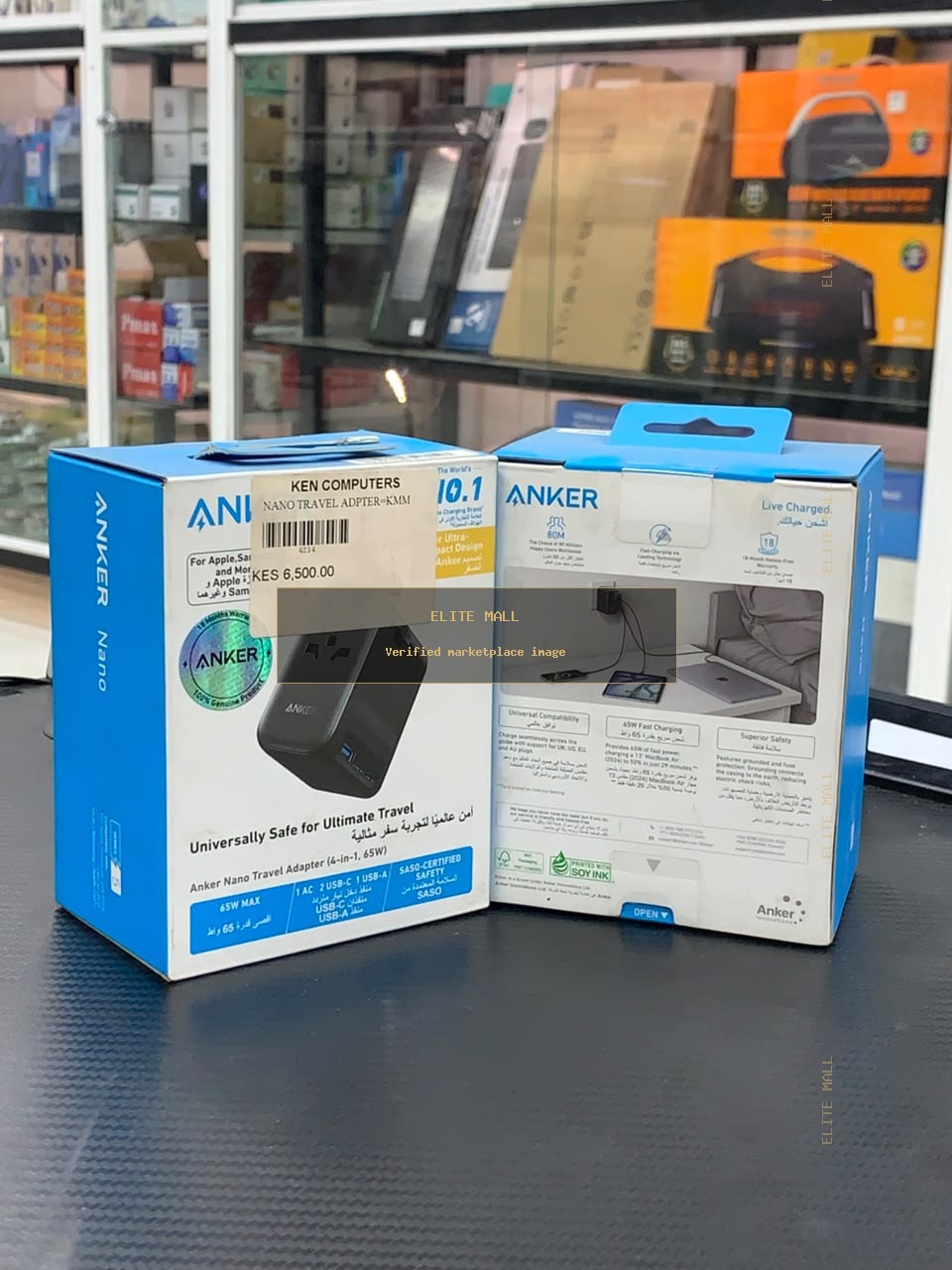 Anker Nano Travel Adapter from Ken Computers
