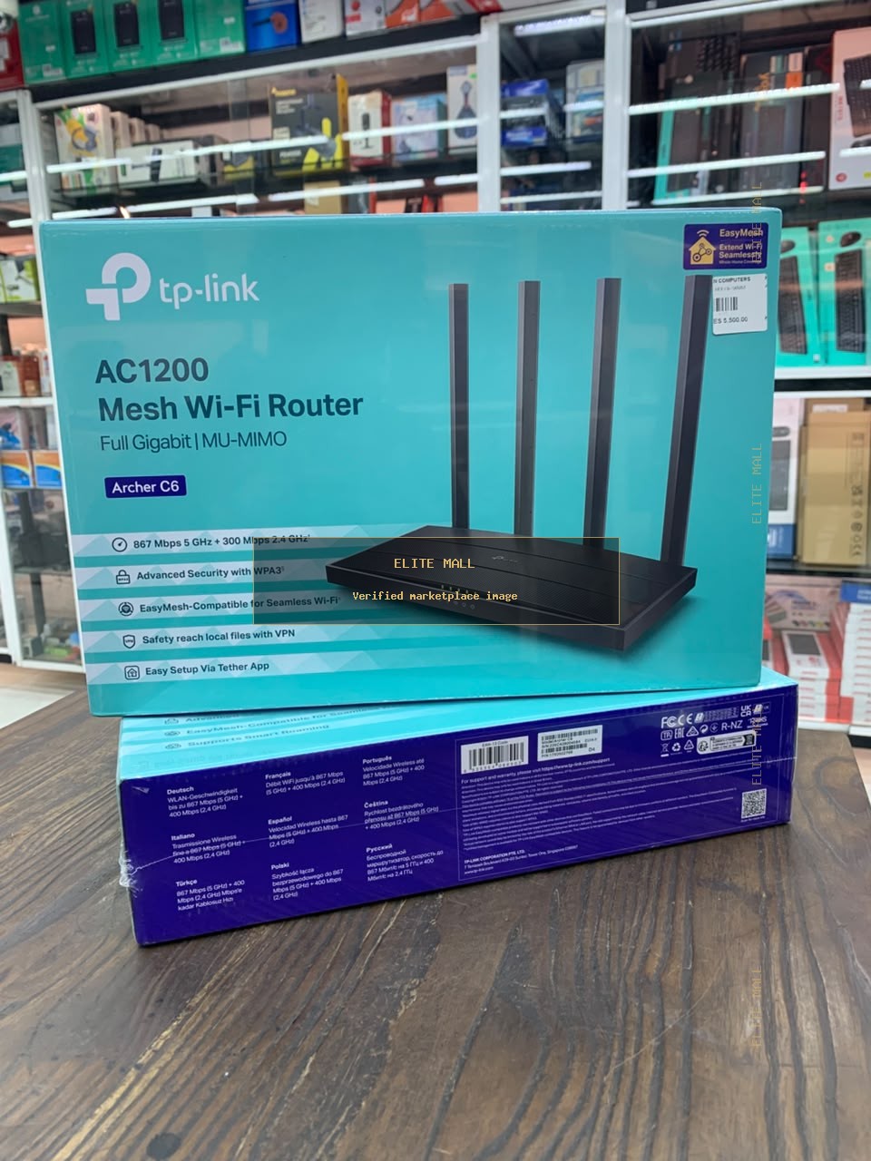 TP-Link Archer C6 AC1200 Mesh Wi-Fi Router from Ken Computers