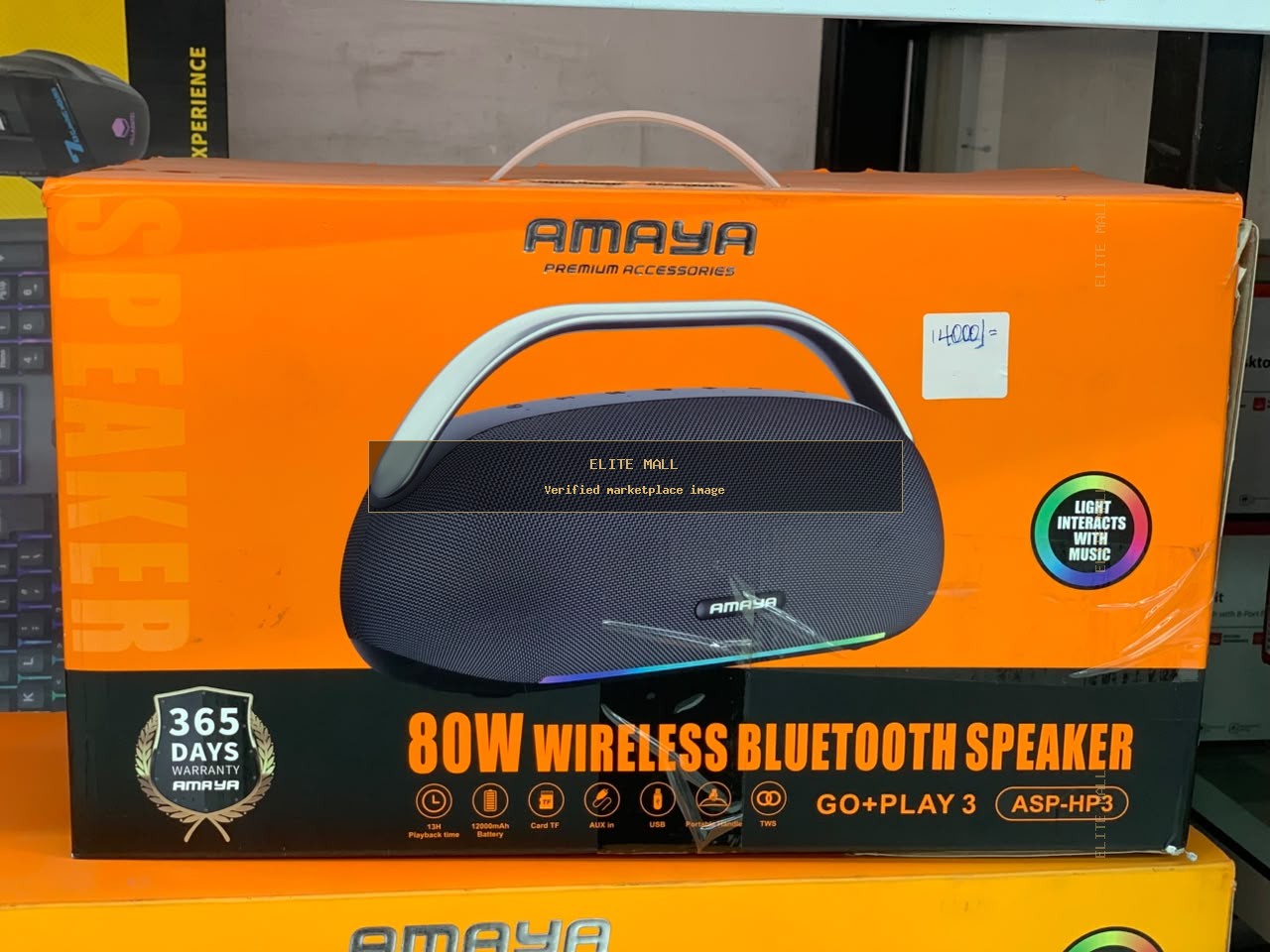 Amaya ASP-HP3 GO+PLAY 3 Wireless Bluetooth Speaker Box from Ken Computers