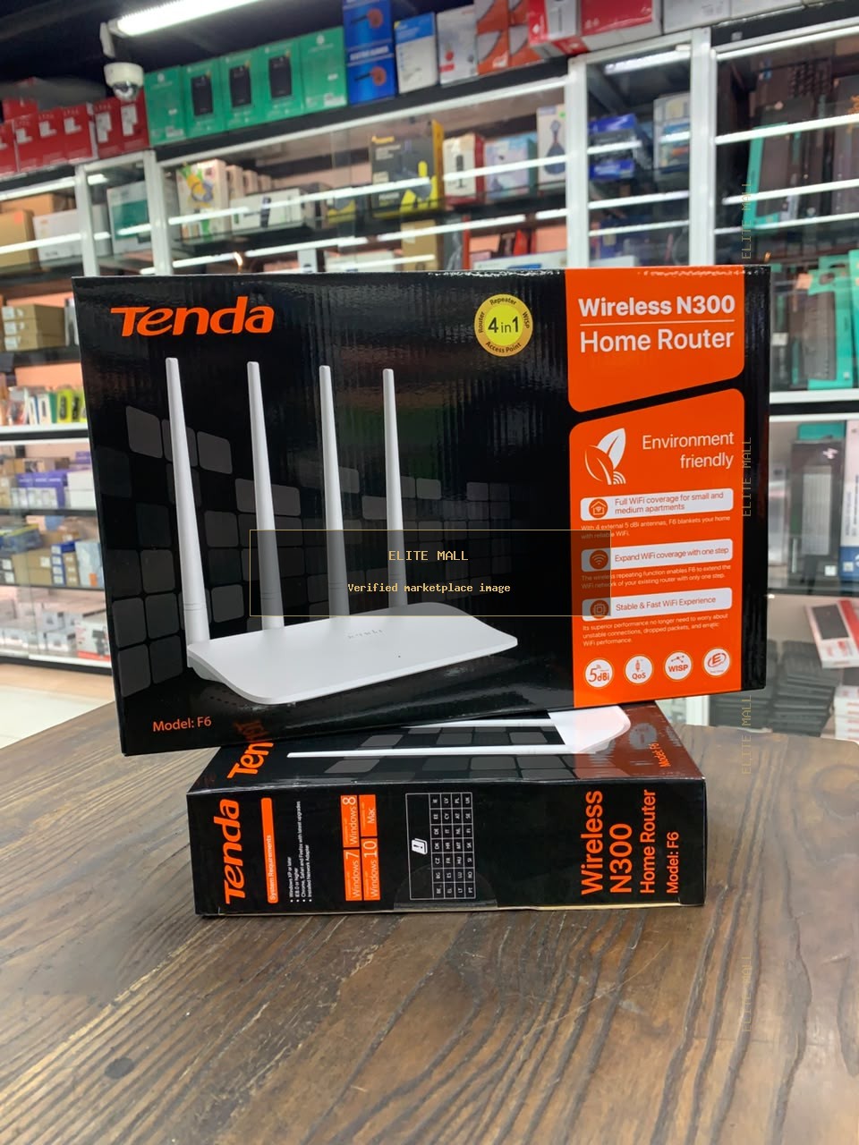Tenda F6 Wireless N300 Home Router from Ken Computers