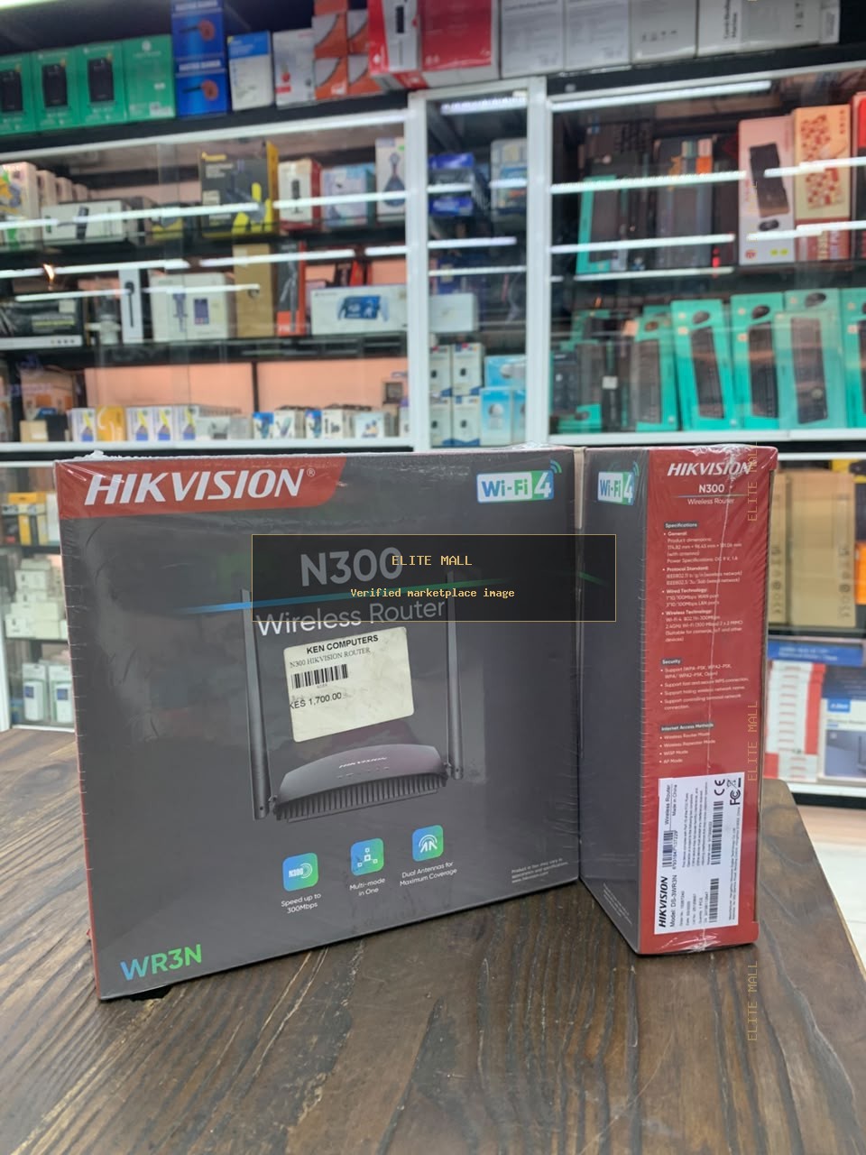 Hikvision DS-3WR3N N300 Wireless Router from Ken Computers