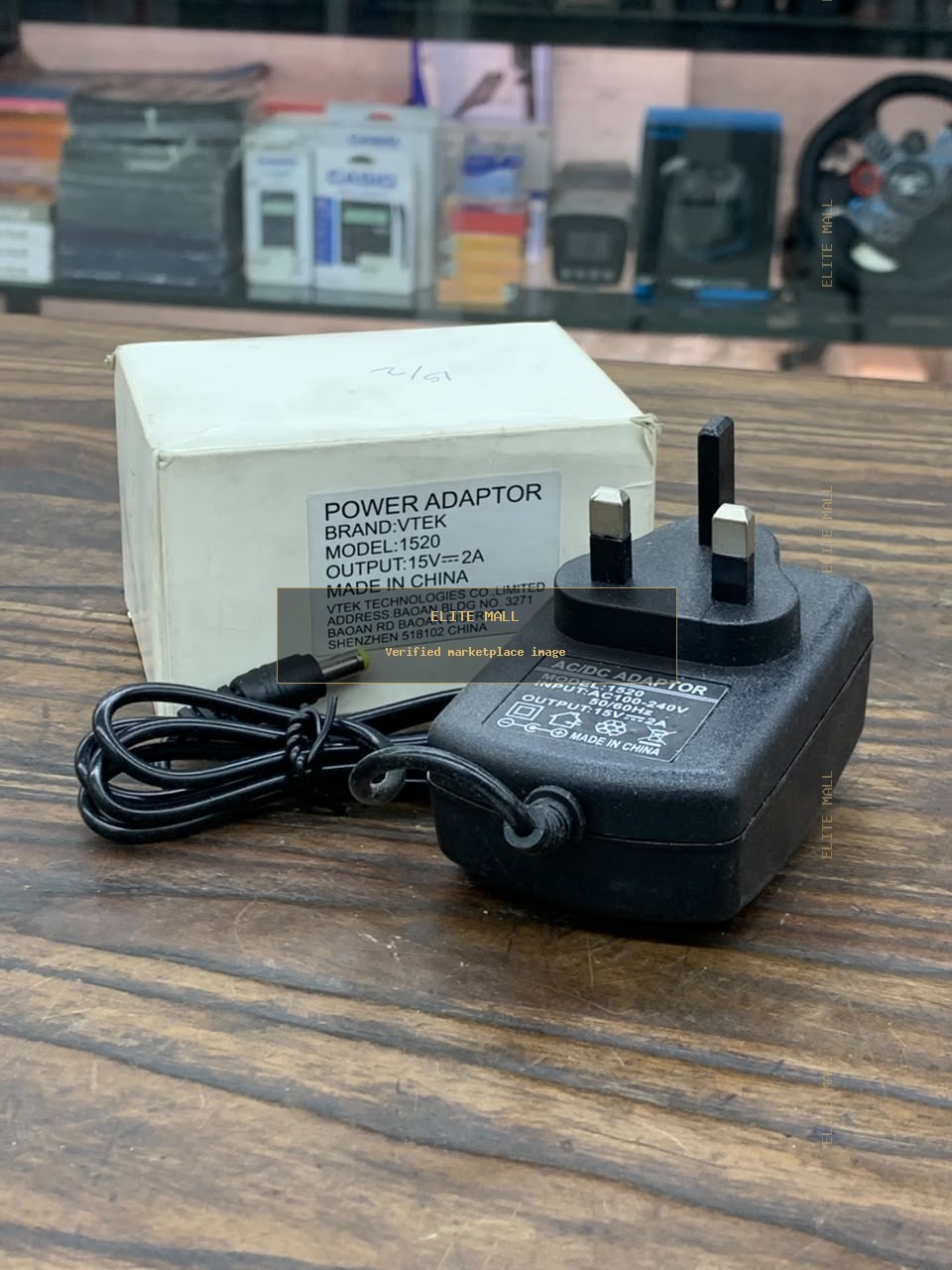 VTEK Power Adapter Model 1520 from Ken Computers