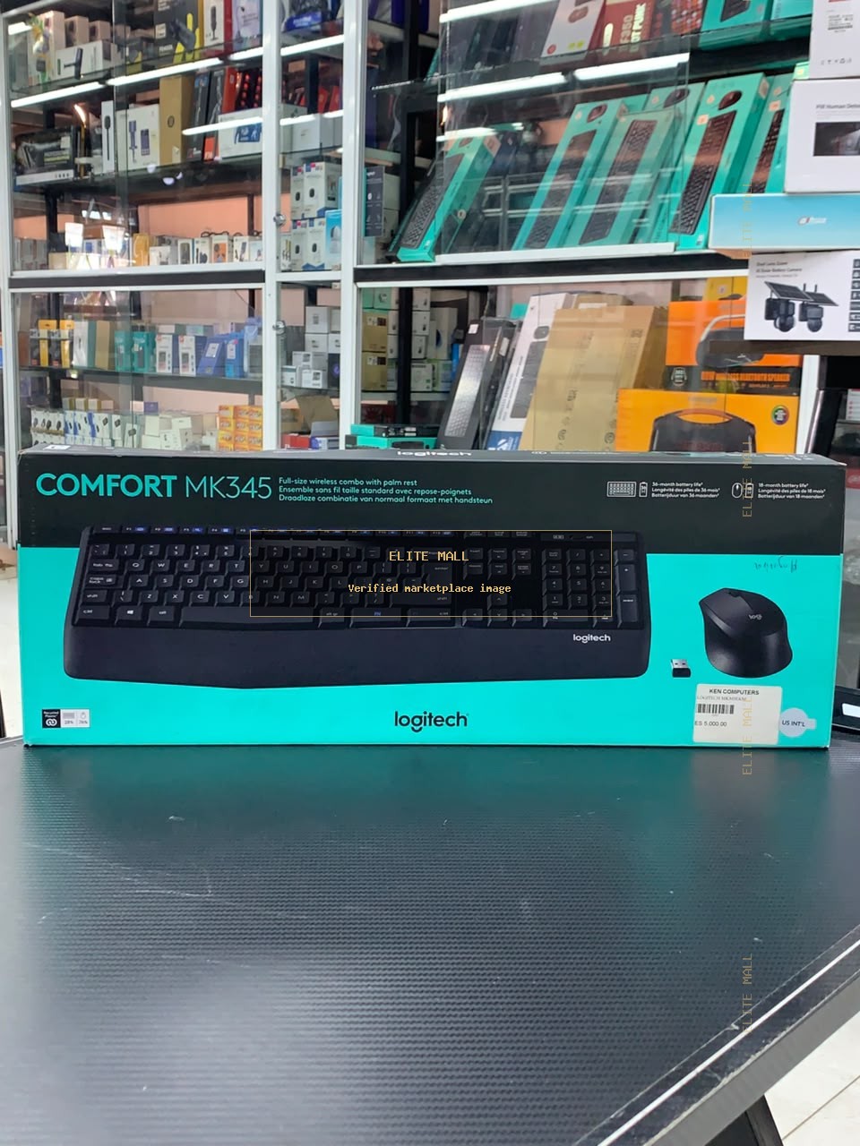 Logitech MK345 Wireless Keyboard and Mouse Combo from Ken Computers