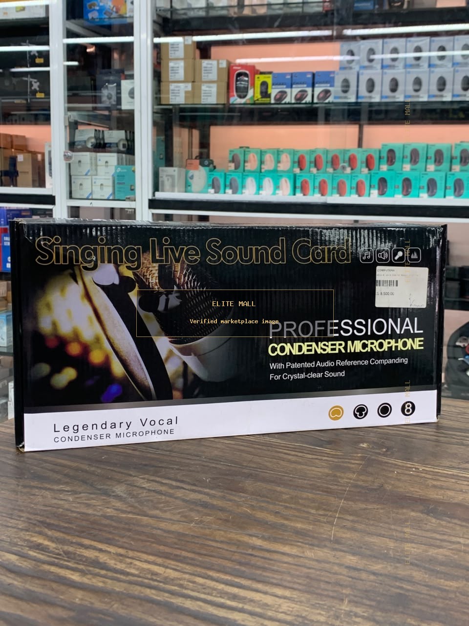 Singing Live Sound Card Microphone Box from Ken Computers